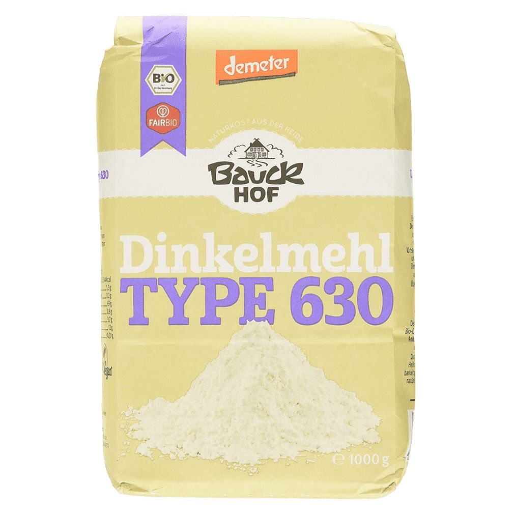 Bauck Mühle Dinkelmehl hell Type 630 demeter Bio