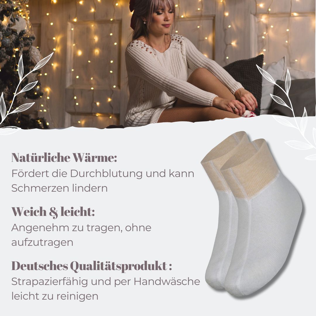 Wobera Angora-Bettschuhe