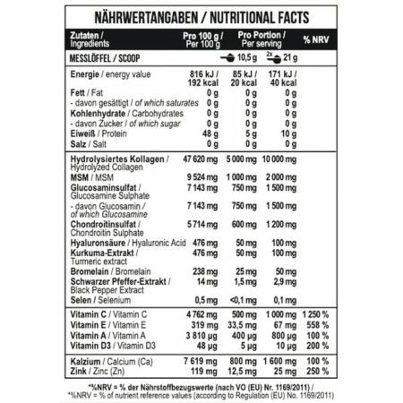 MST - Flex Pro - Kollagenhydrolysat + Hyaluronsäure