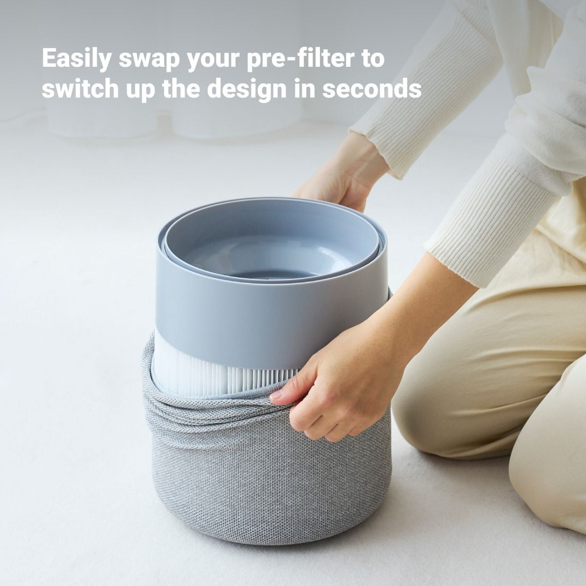 Blueair Vorfilter für Blue 511i, Fog Grey