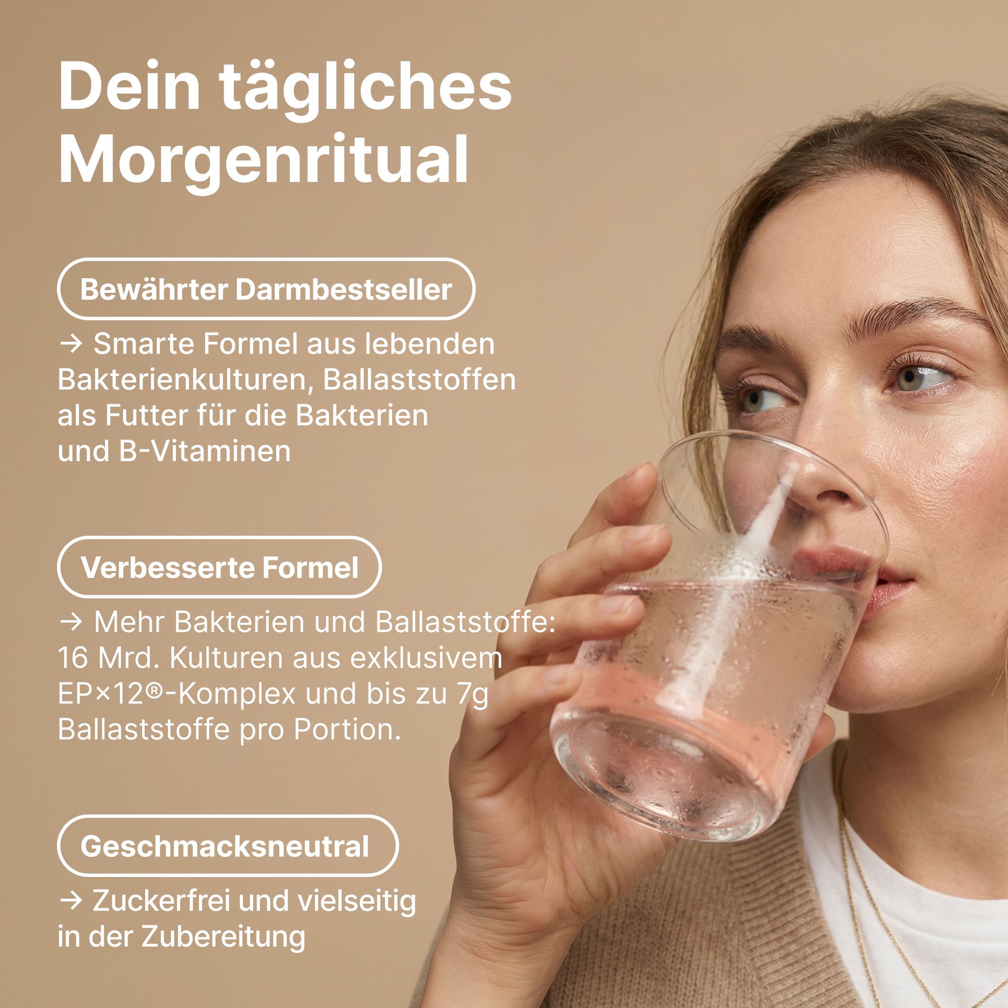 BRAINEFFECT Daily Gut Pulver Neutral