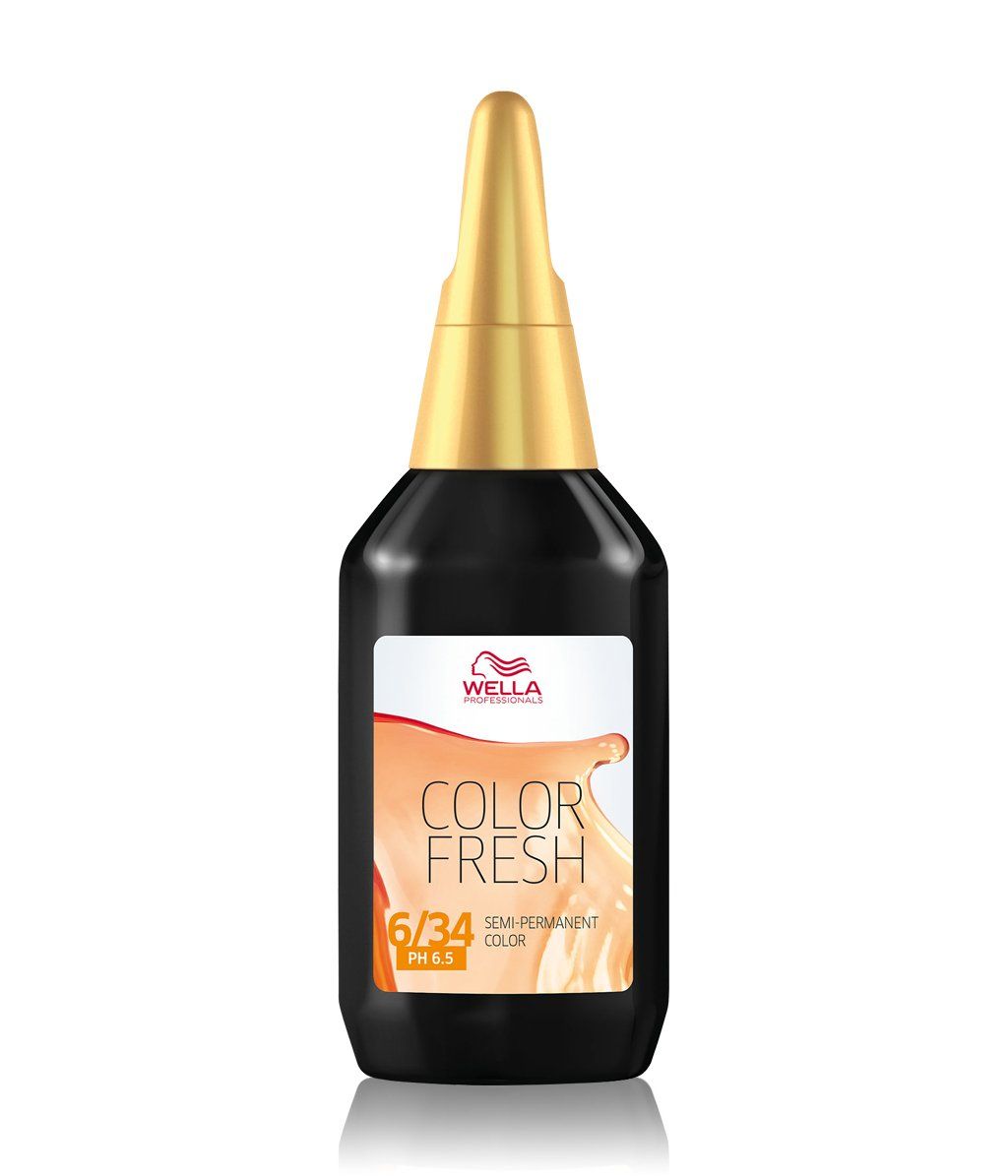 Wella Color Fresh Tönungsliquid 6/34 dunkelblond gold rot