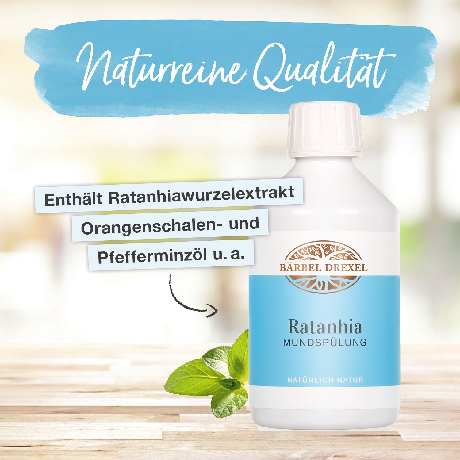 Bärbel Drexel Ratanhia Mundspülung