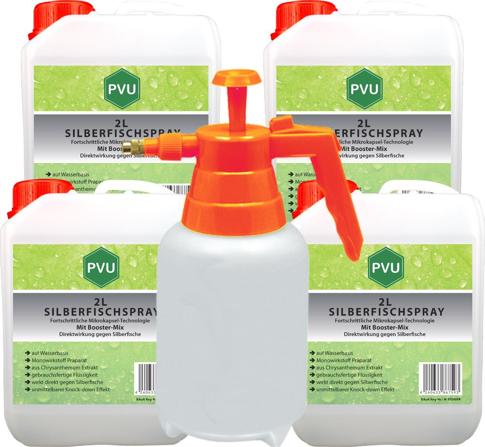 PVU Silberfischspray 8 l Spray