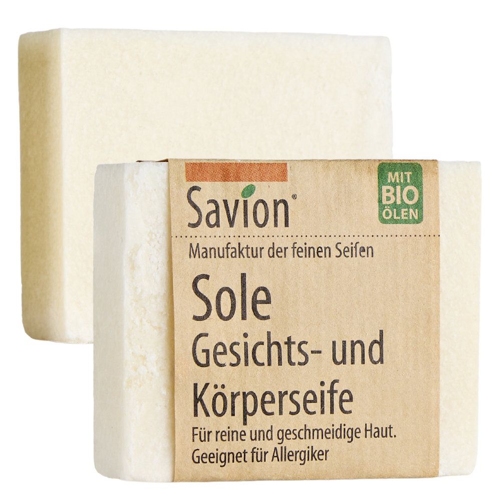 Savion Sole Gesicht- und Körperseife 80 g Seife