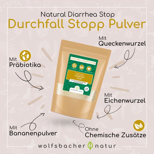 Wolfsbacher Natur Durchfall Stopp Pulver 100 g