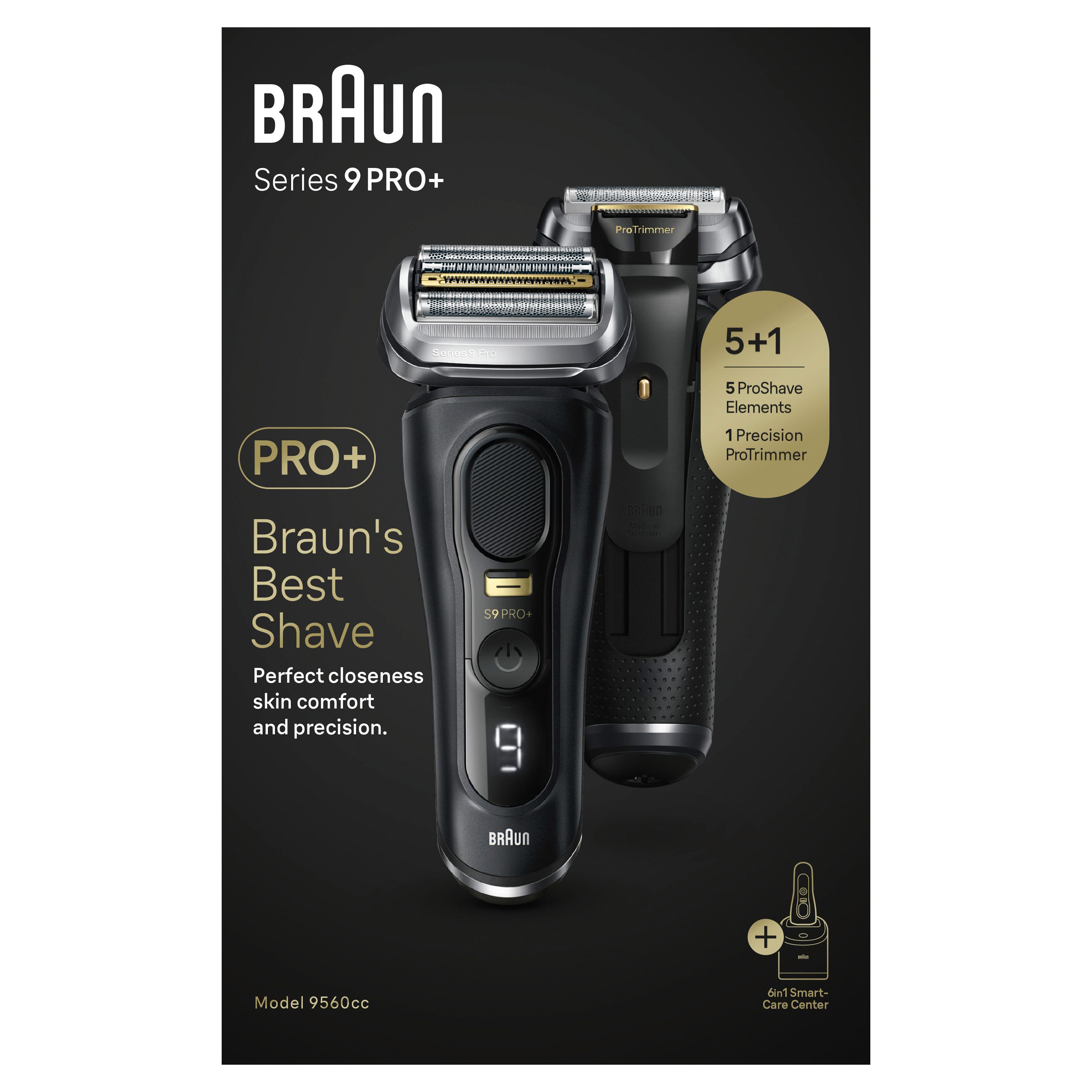 Braun Elektrischer Herrenrasierer Series 9 Pro 9560cc 1 St Shop 