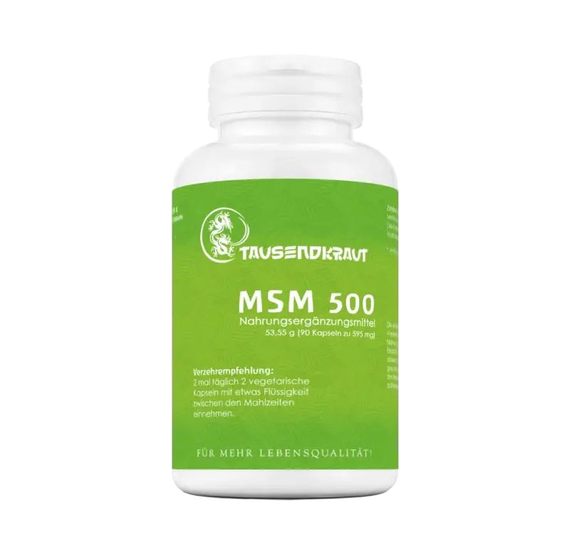 Tausendkraut MSM 500 Kapseln 0,053 kg