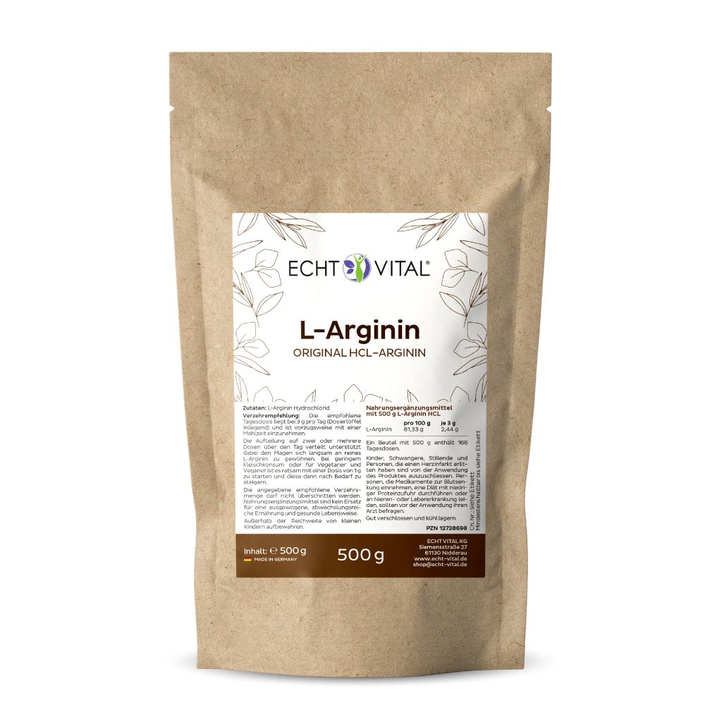 Echt Vital L-Arginin Pulver