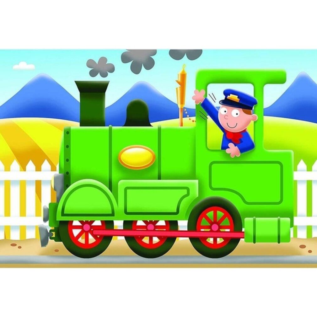 ravensburger Mein erstes rätsel: Fahrzeuge 4in1 ()