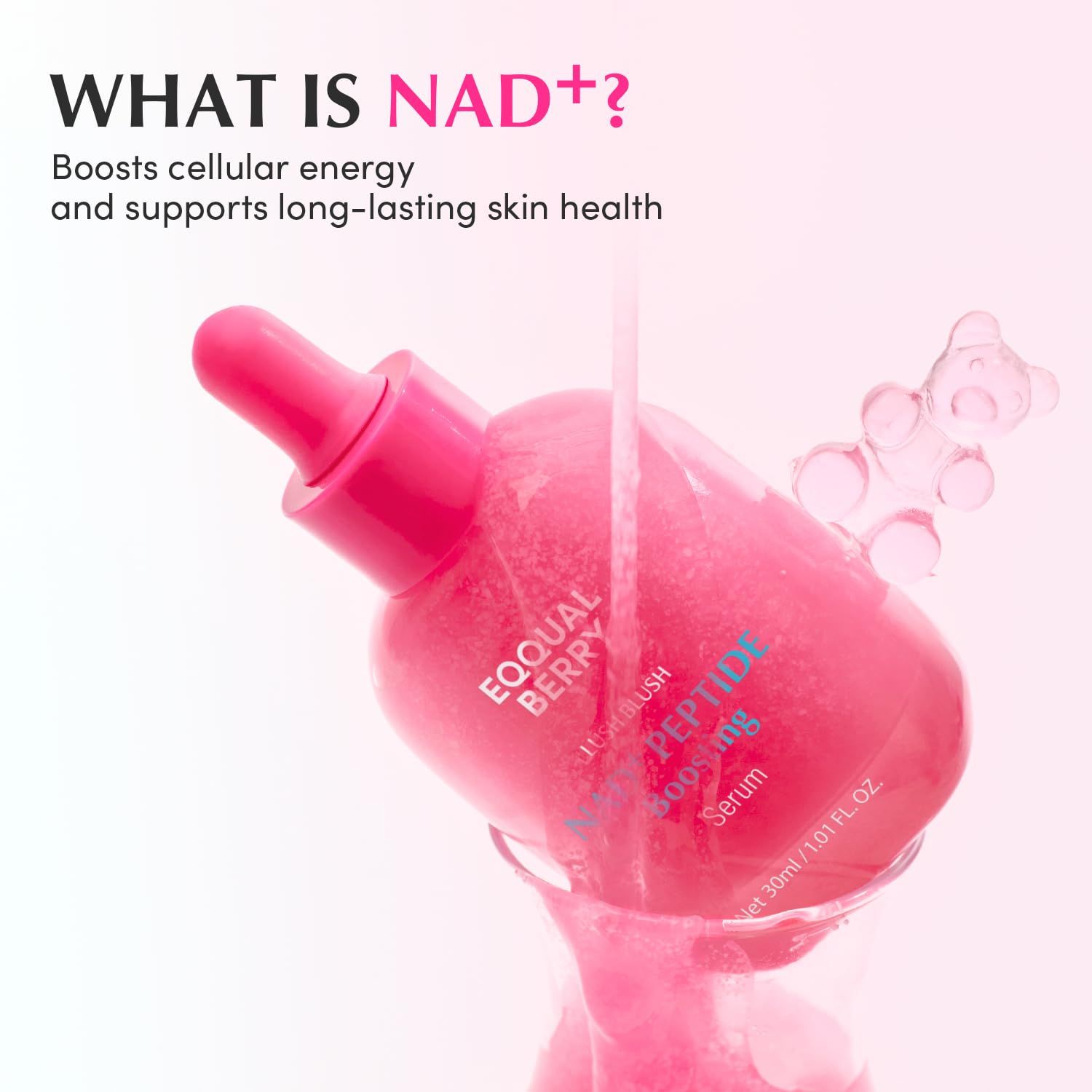 Eqqualberry NAD+Peptide Boosting Serum