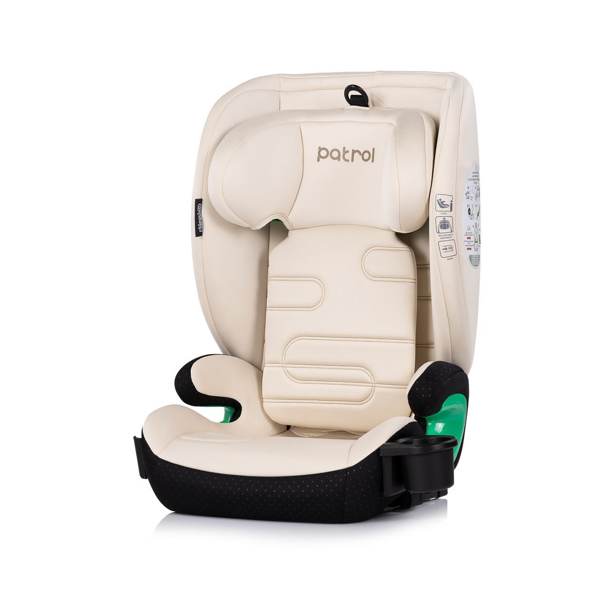 Chipolino Kindersitz Patrol Isofix 100-150 cm 1 St