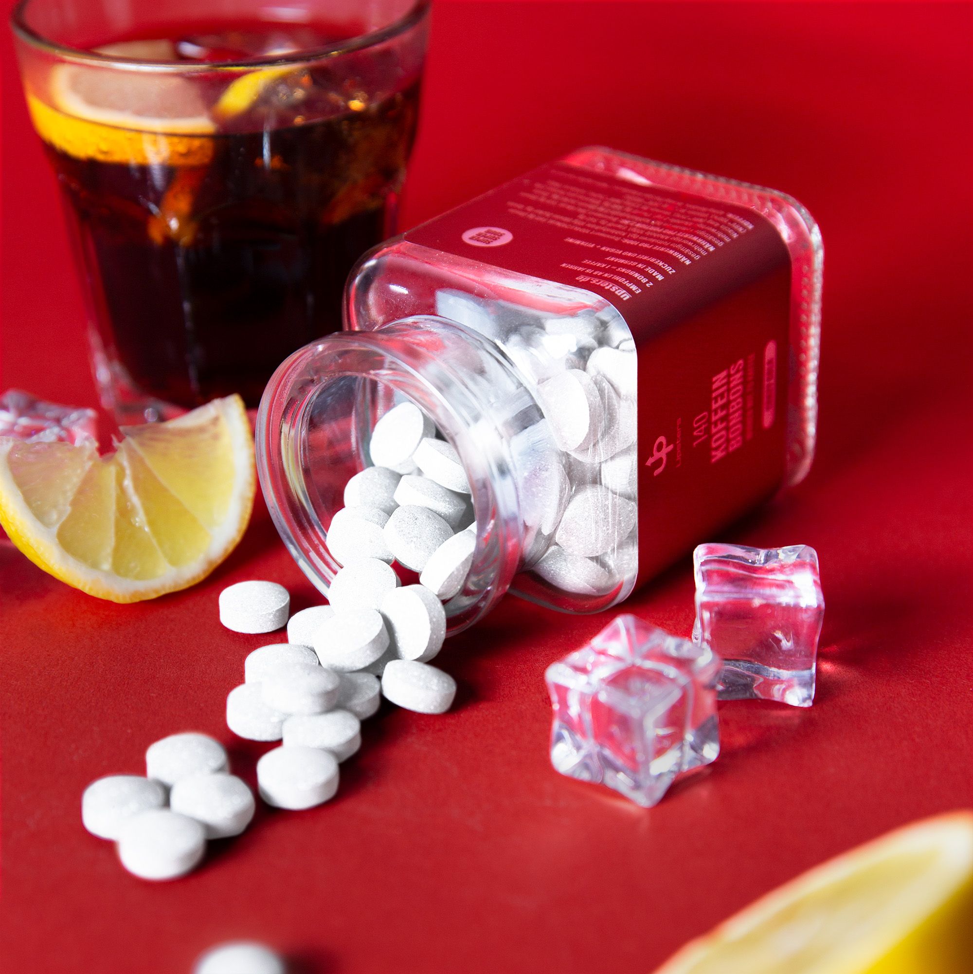 Upsters Koffeinbonbons Crazy Cola
