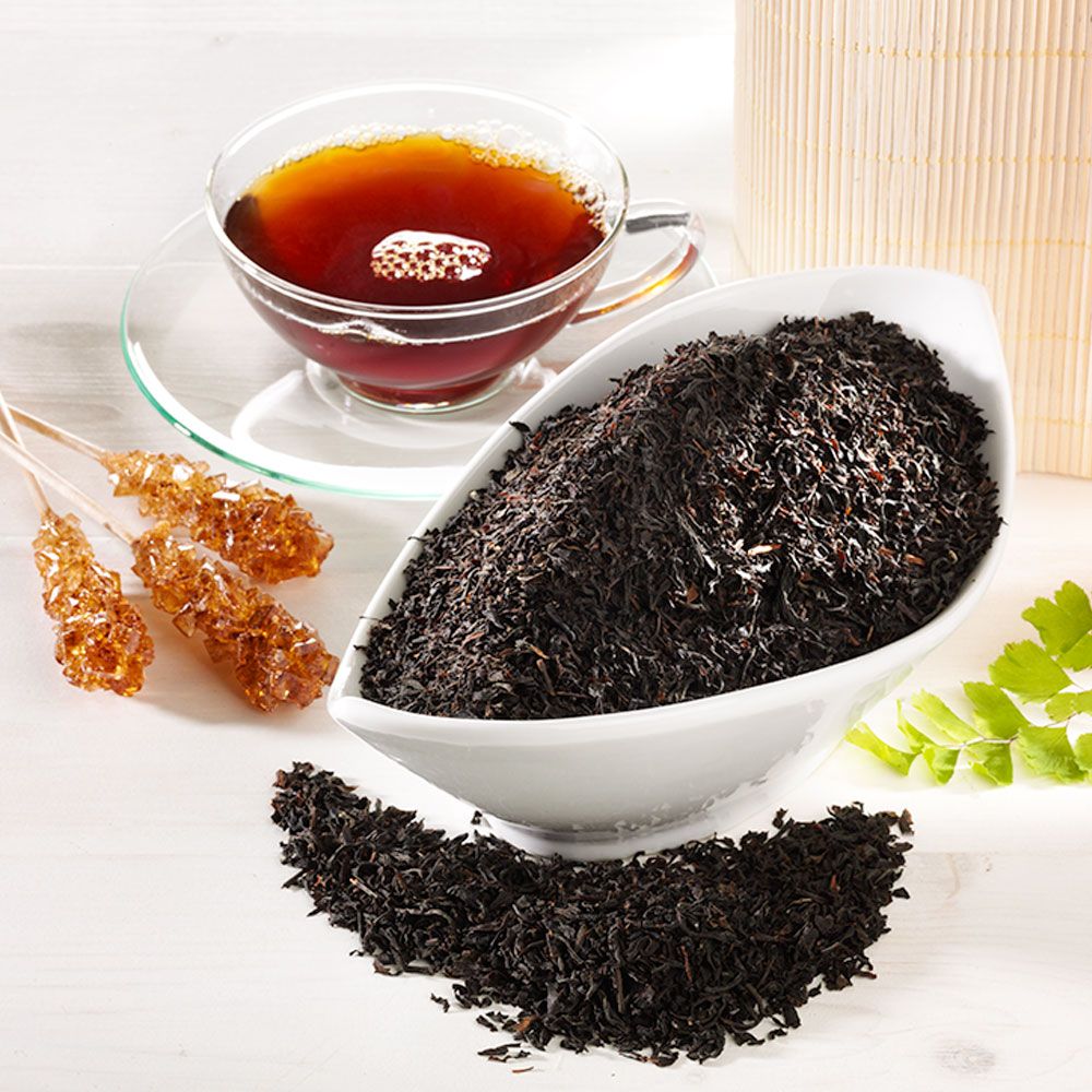 Rauf Tee Schwarzer Tee Ostfriesen Mischung Blatt