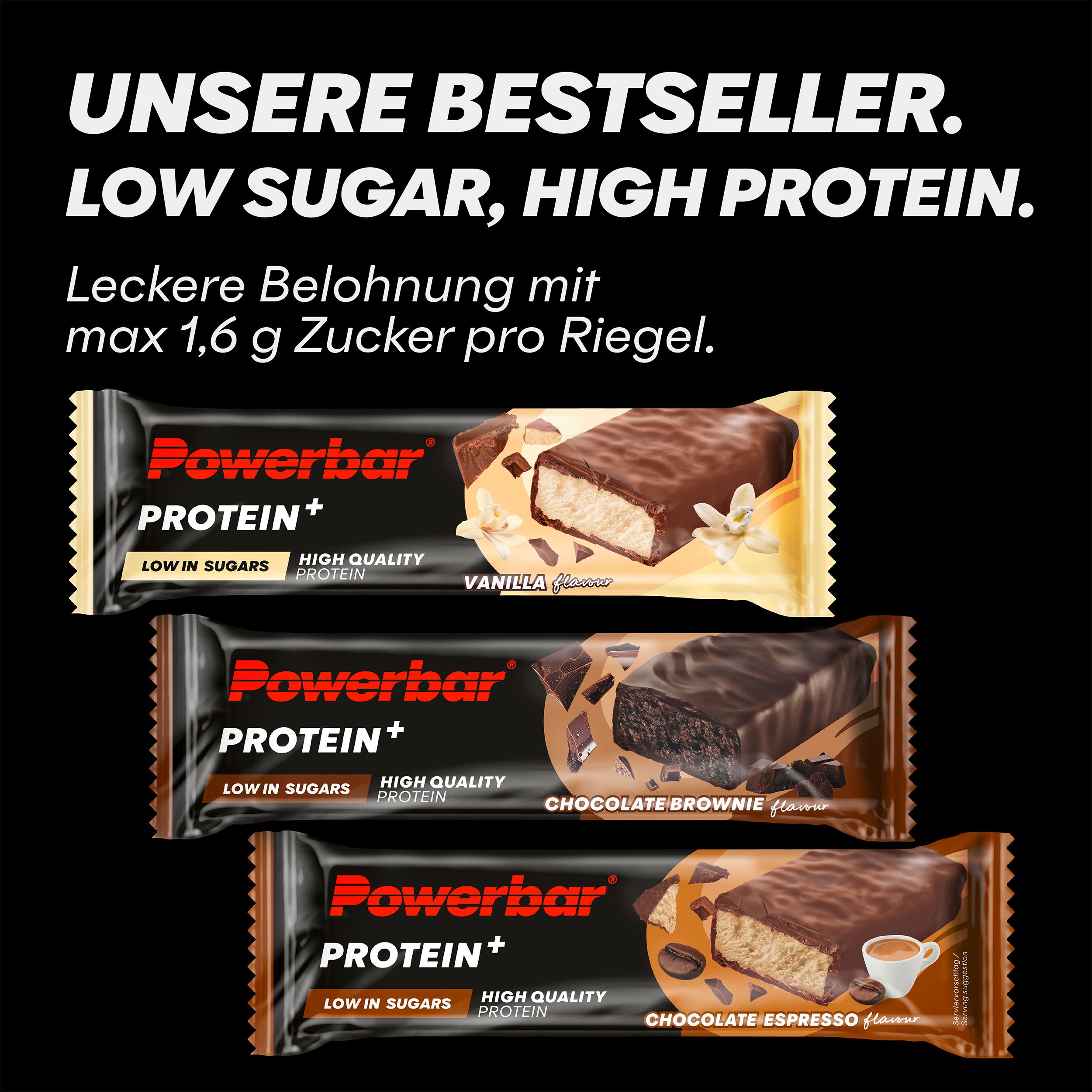 POWERBAR Protein Plus - Low Sugar - Chocolate Espresso