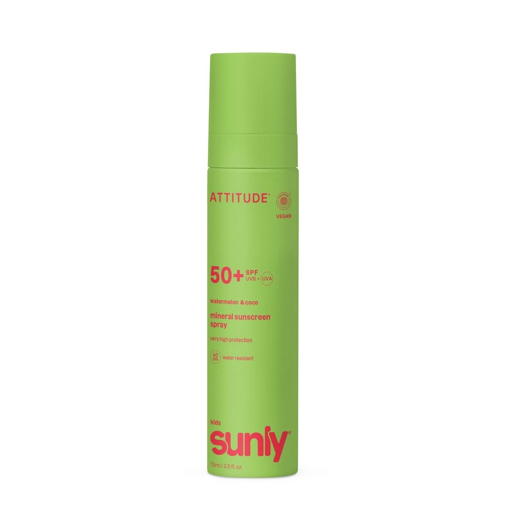 Mineral sunscreen Spray Face & Body - Kids SPF 50 Watermelon Coco 75 ml