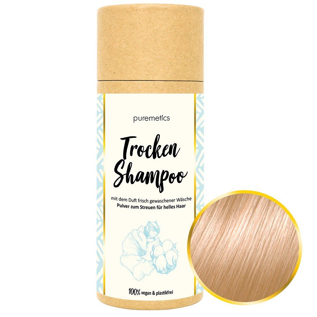 puremetics - Trocken-Shampoo "Cotton" (für helles Haar)