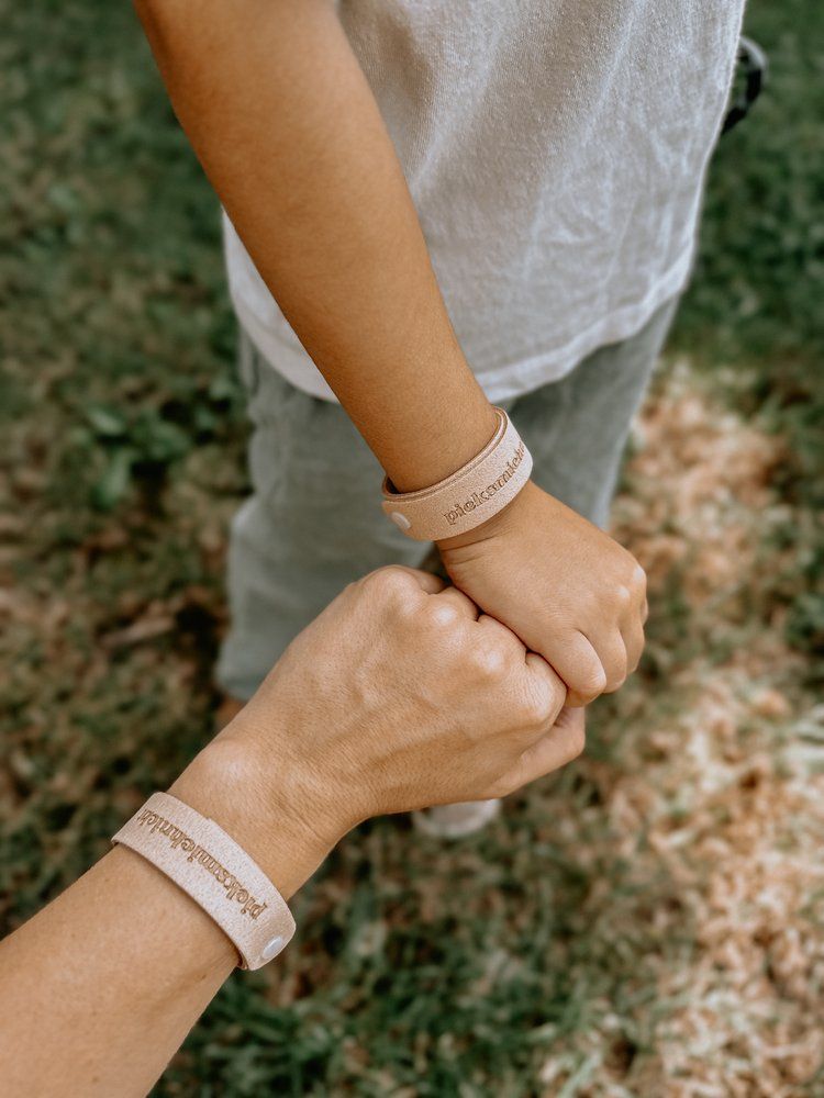 pieksmichnicht Pflanzliche Anti-Mücken-Armbänder