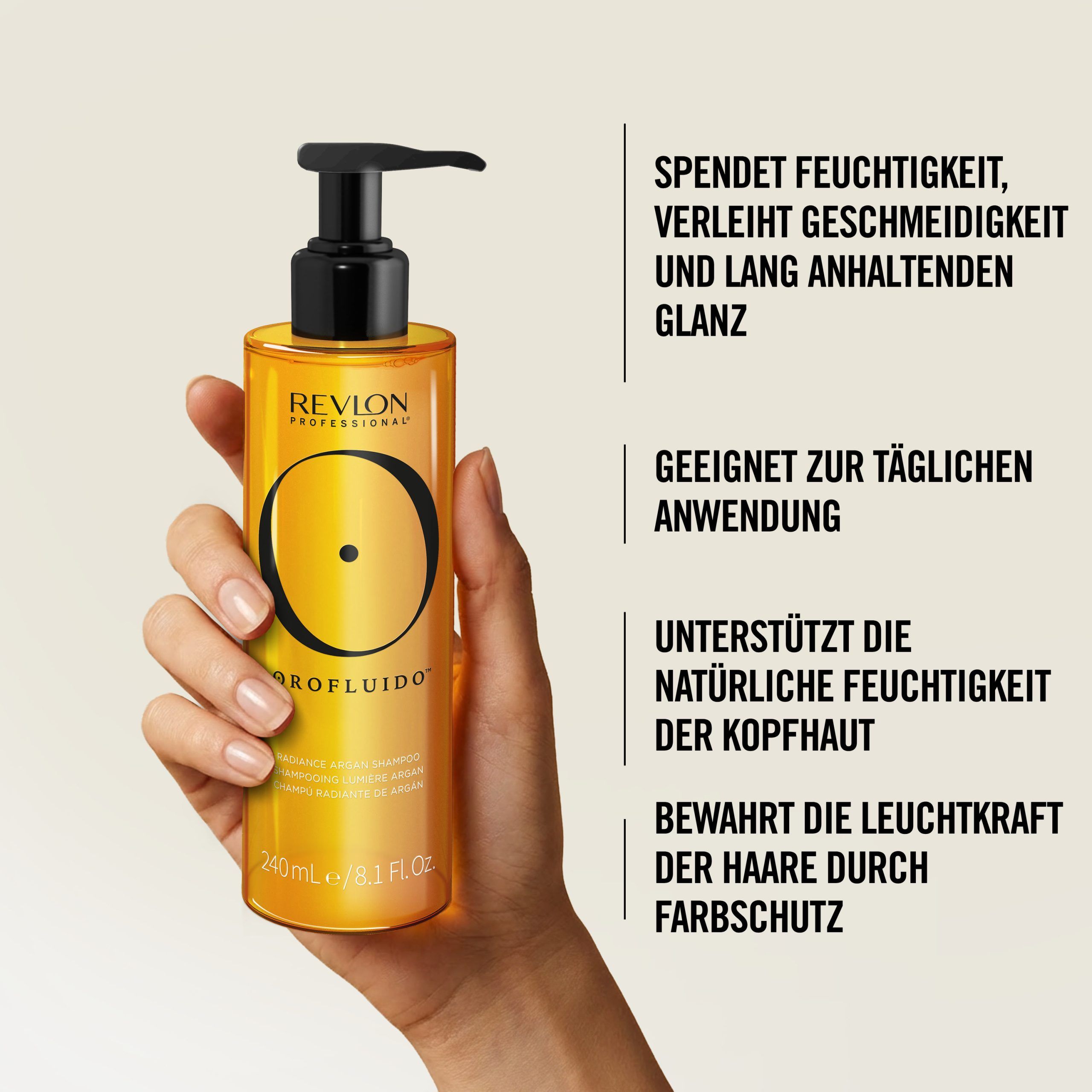 Revlon Orofluido Elixir + Shampoo Set