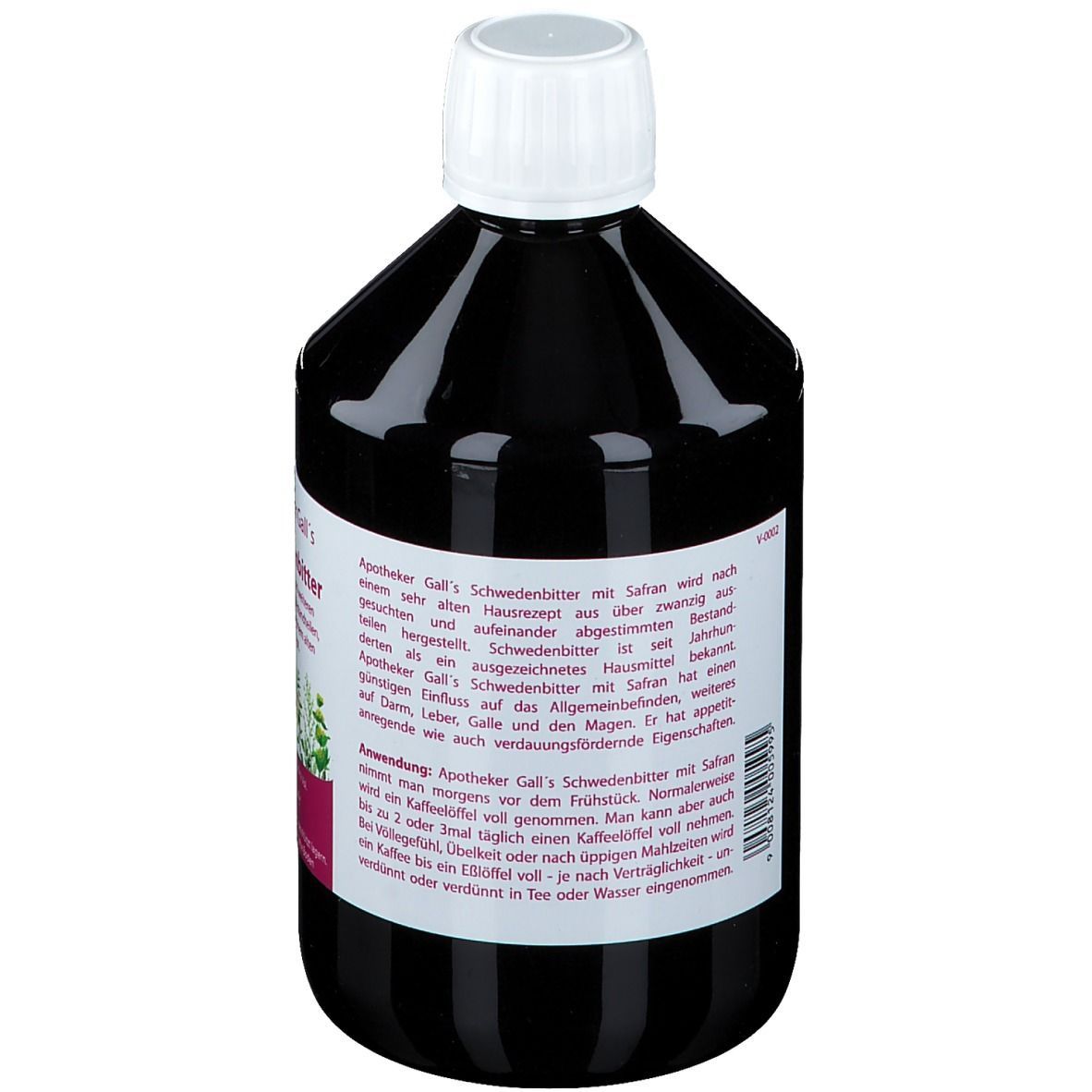 Apotheker Galls Schwedenbitter mit Safran