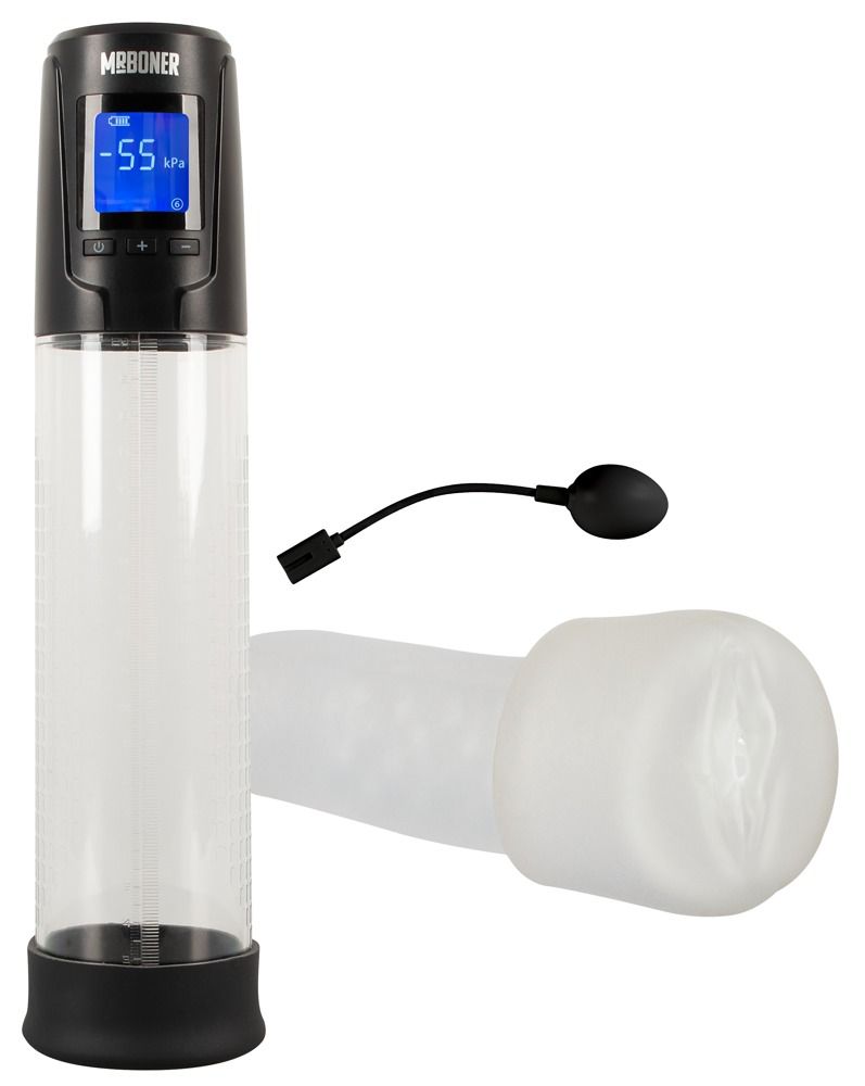 Mister Boner - Automatic Cylinder Penispumpe & Masturbator 1 St