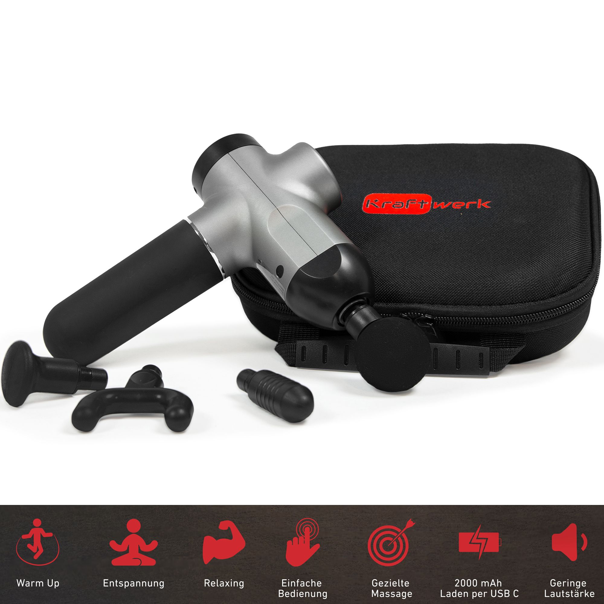 axion® Massagepistole zur entspannenden Massage