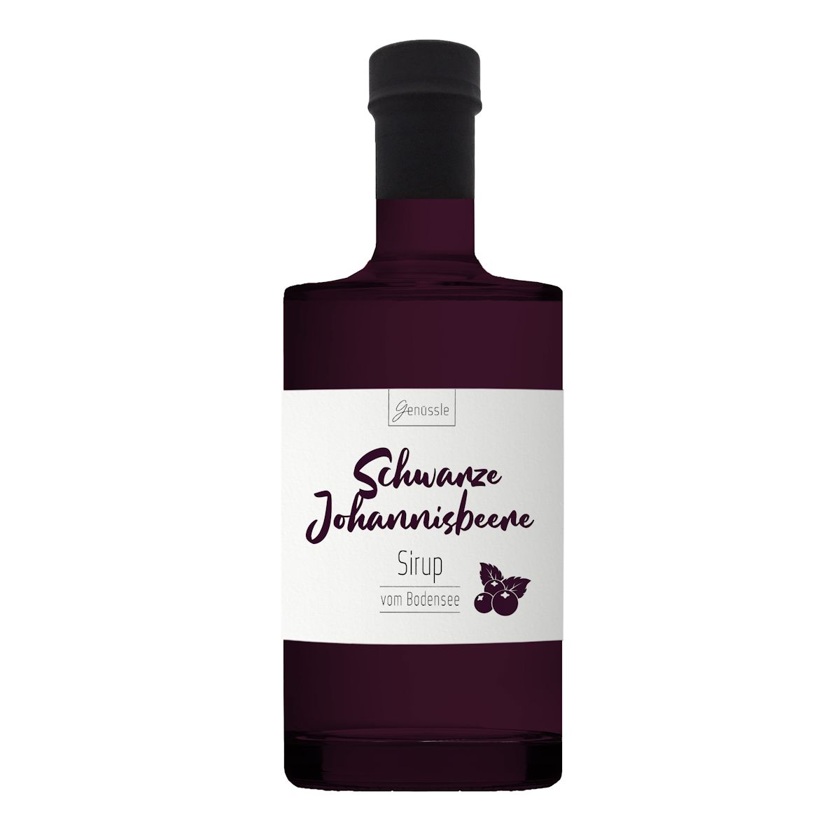 Genüssle Schwarze Johannisbeer-Sirup 700 ml