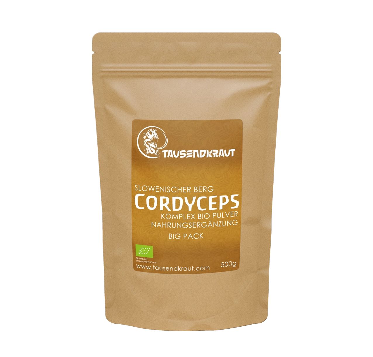 Tausendkraut Cordyceps Vitalpilz Pulver BIO