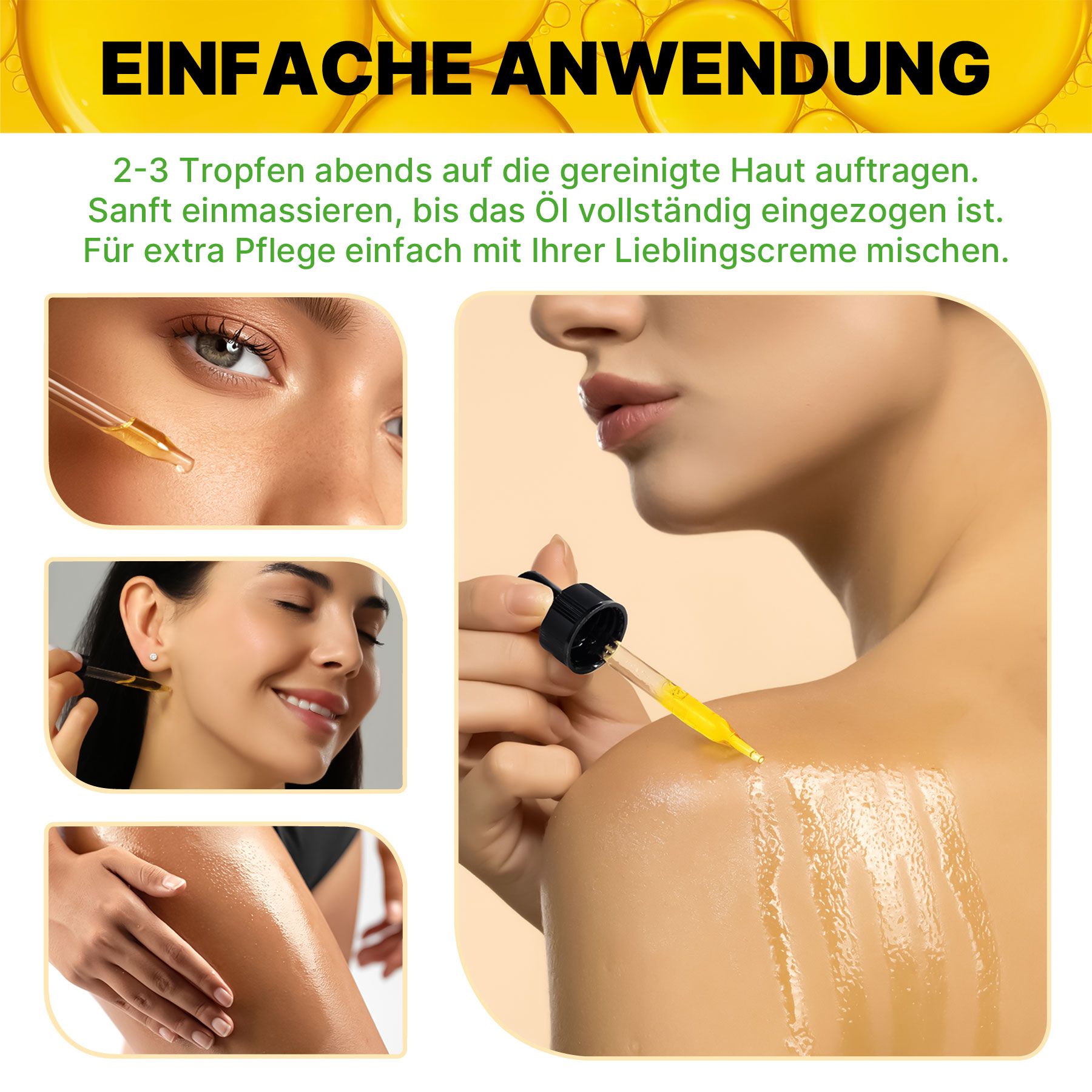 Flasche Vitamin E Öl mit Pipette, 75.000 IU.