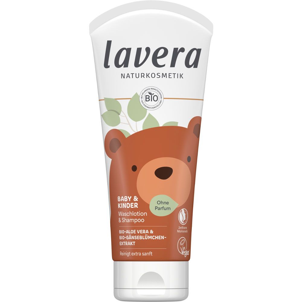 Lavera Baby & Kinder Waschlotion Shampoo 200 ml Gel