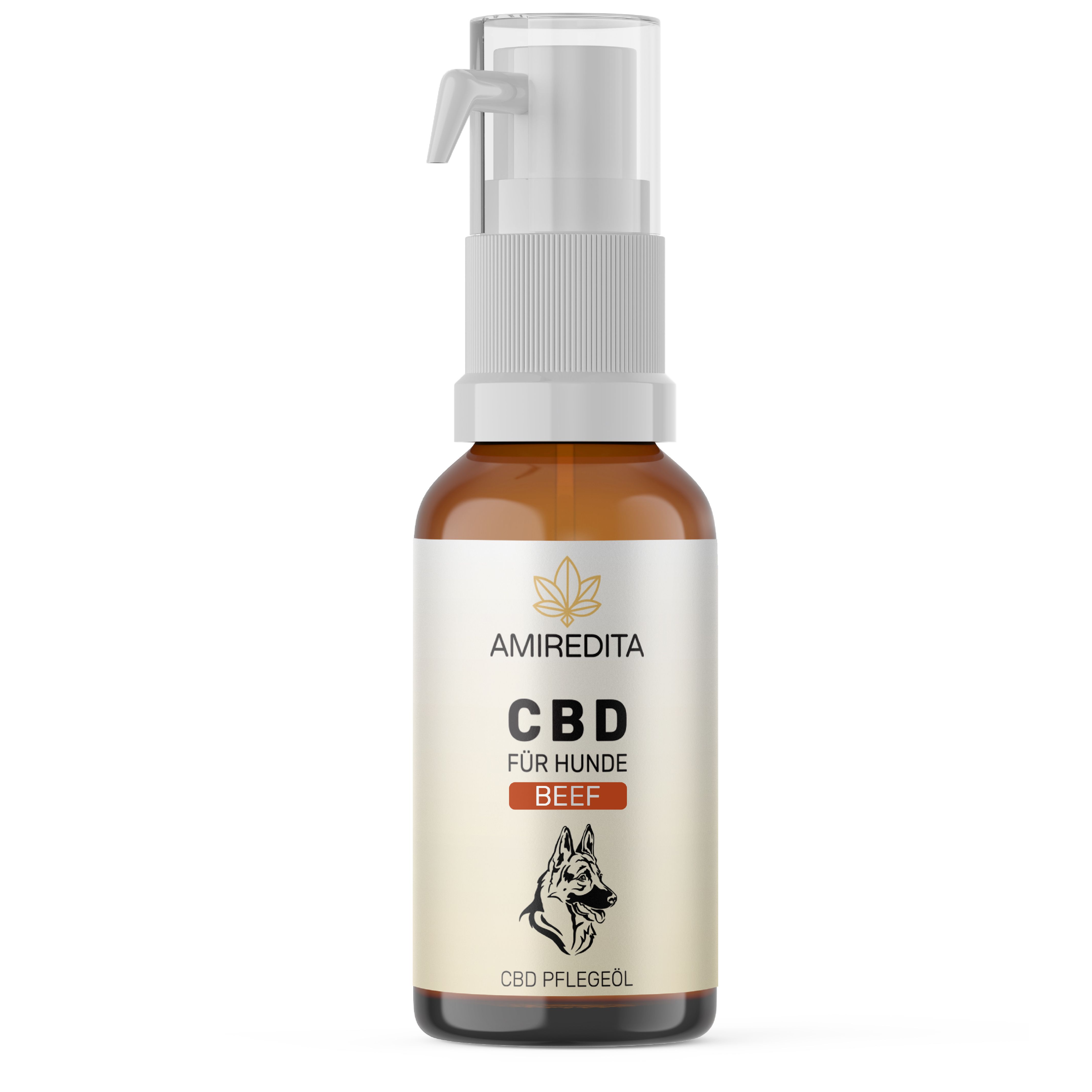 Amiredita CBD Öl Hunde 1500mg - Rindaroma
