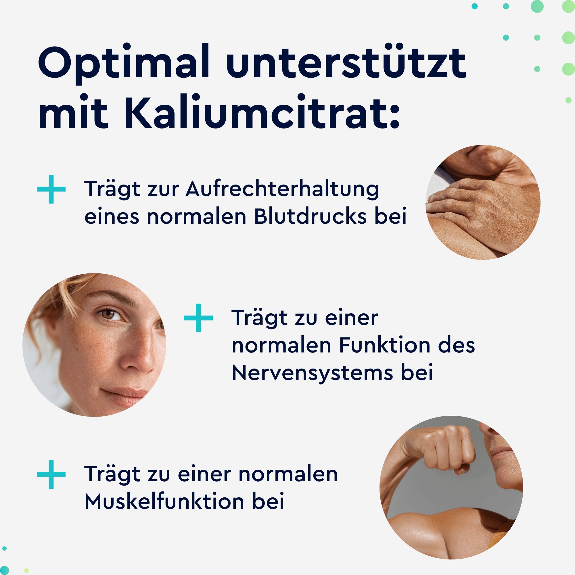 gloryfeel® Kalium - 270 Kapseln (+4 Monate) - 800mg elementares Kalium (Citrat) Hochdosiert