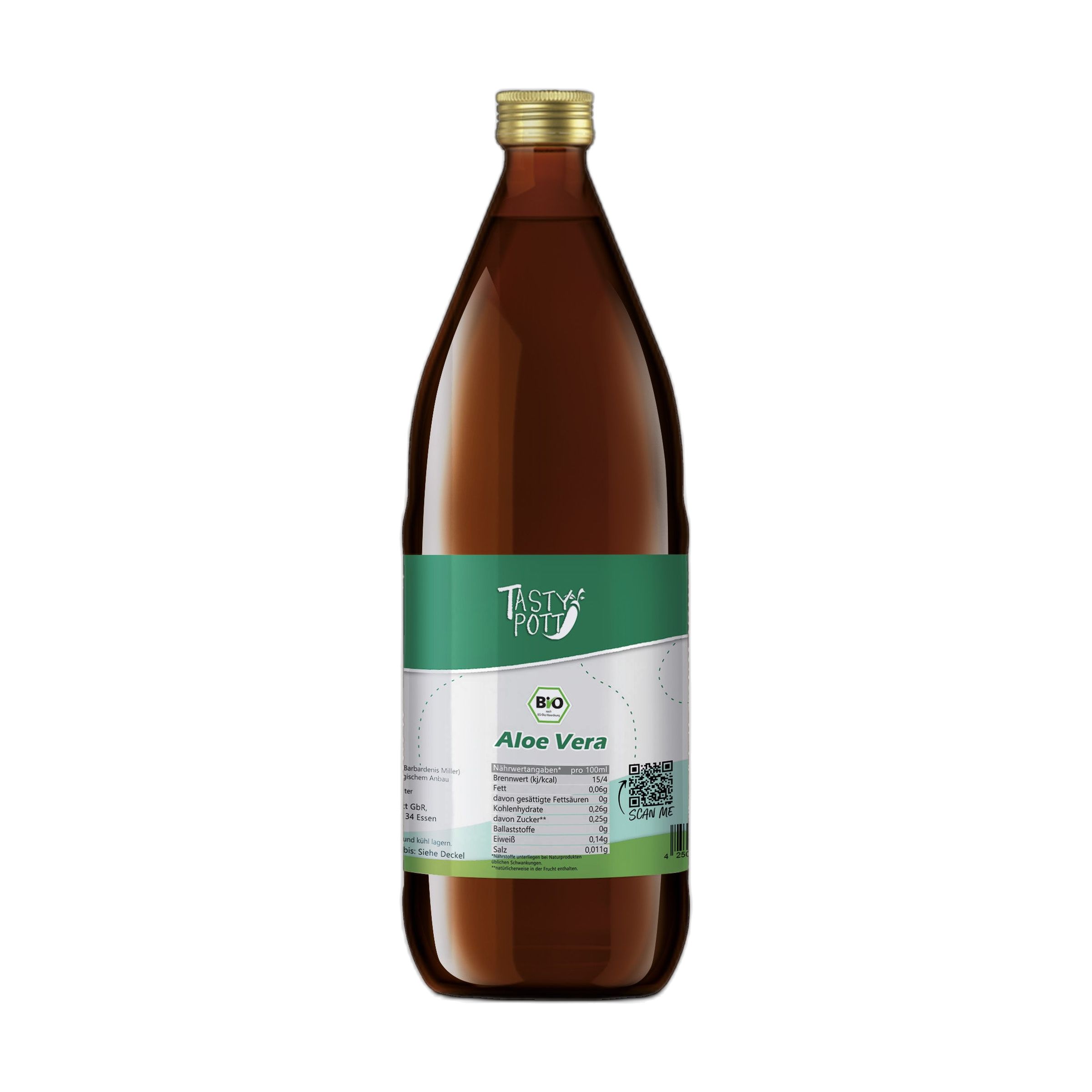 Tasty-Pott Tasty Pott Bio Aloe Vera Direktsaft 1000 ml Flüssigkeit