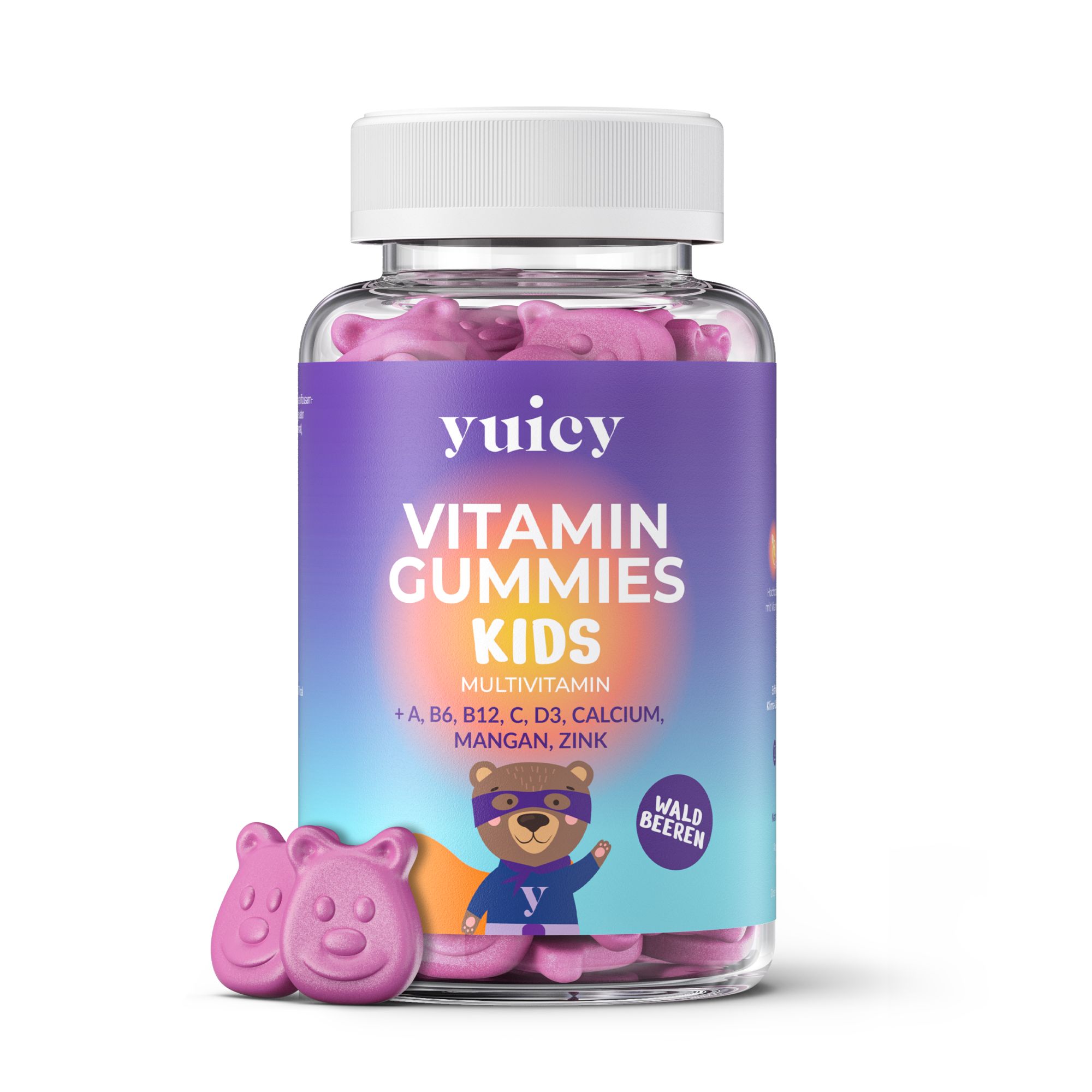 yuicy® Kids Gummies - Vitamine für Kinder