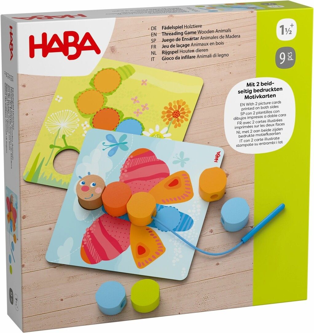 Haba Fädelspiel Holztiere 1 St