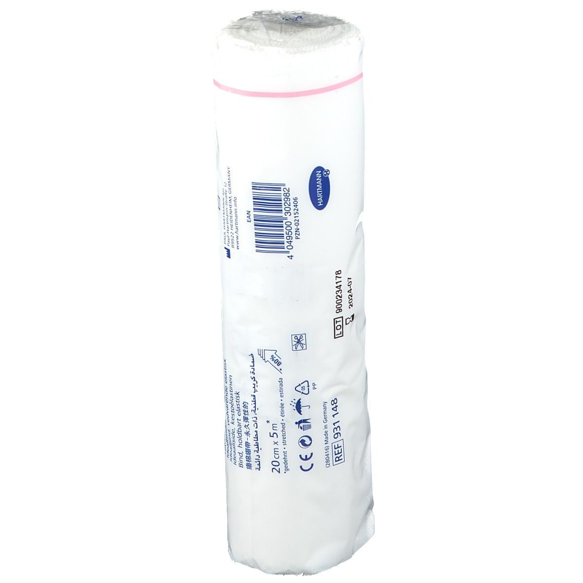 Idealast® Idealbinde 20 cm x 5 m mit Verbandklammern
