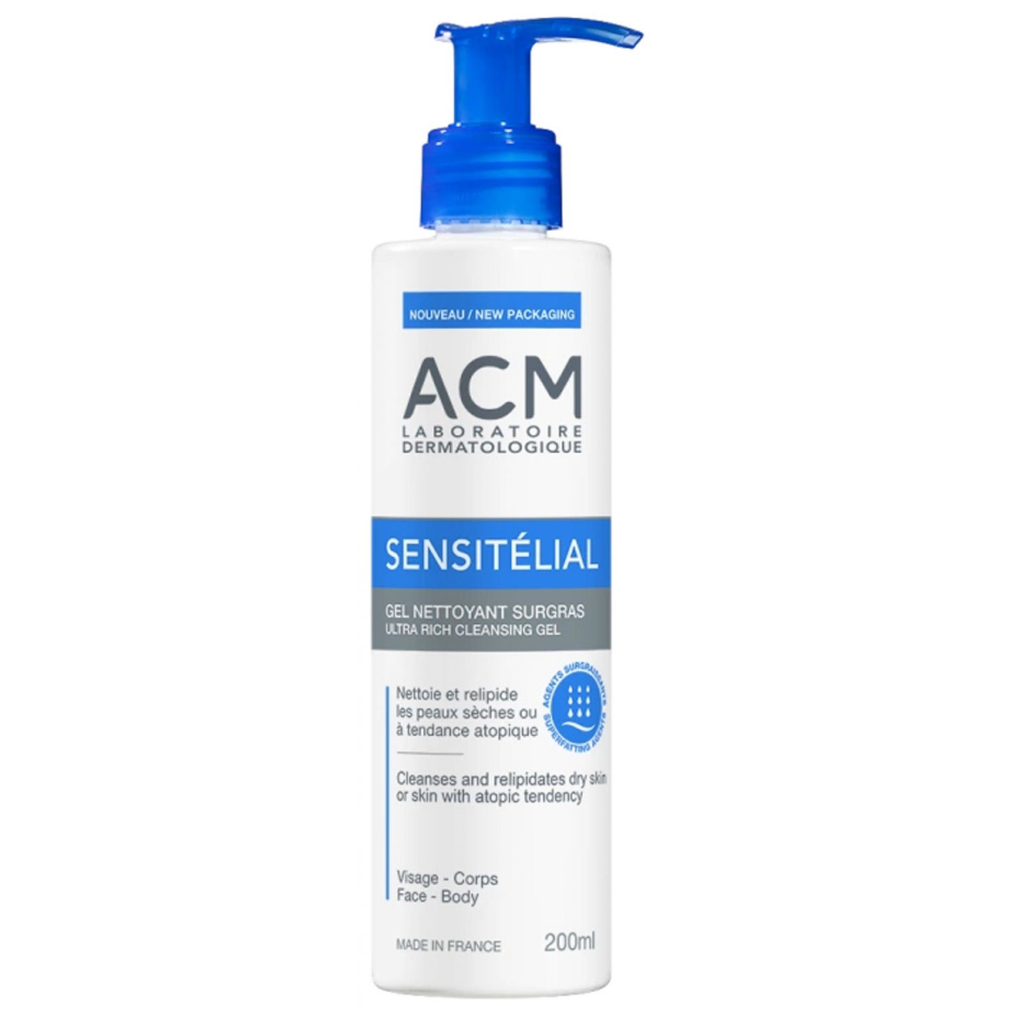 ACM Laboratory Sensitelial Surgrass Reinigungsgel 18,5x6,5x6,5 cm