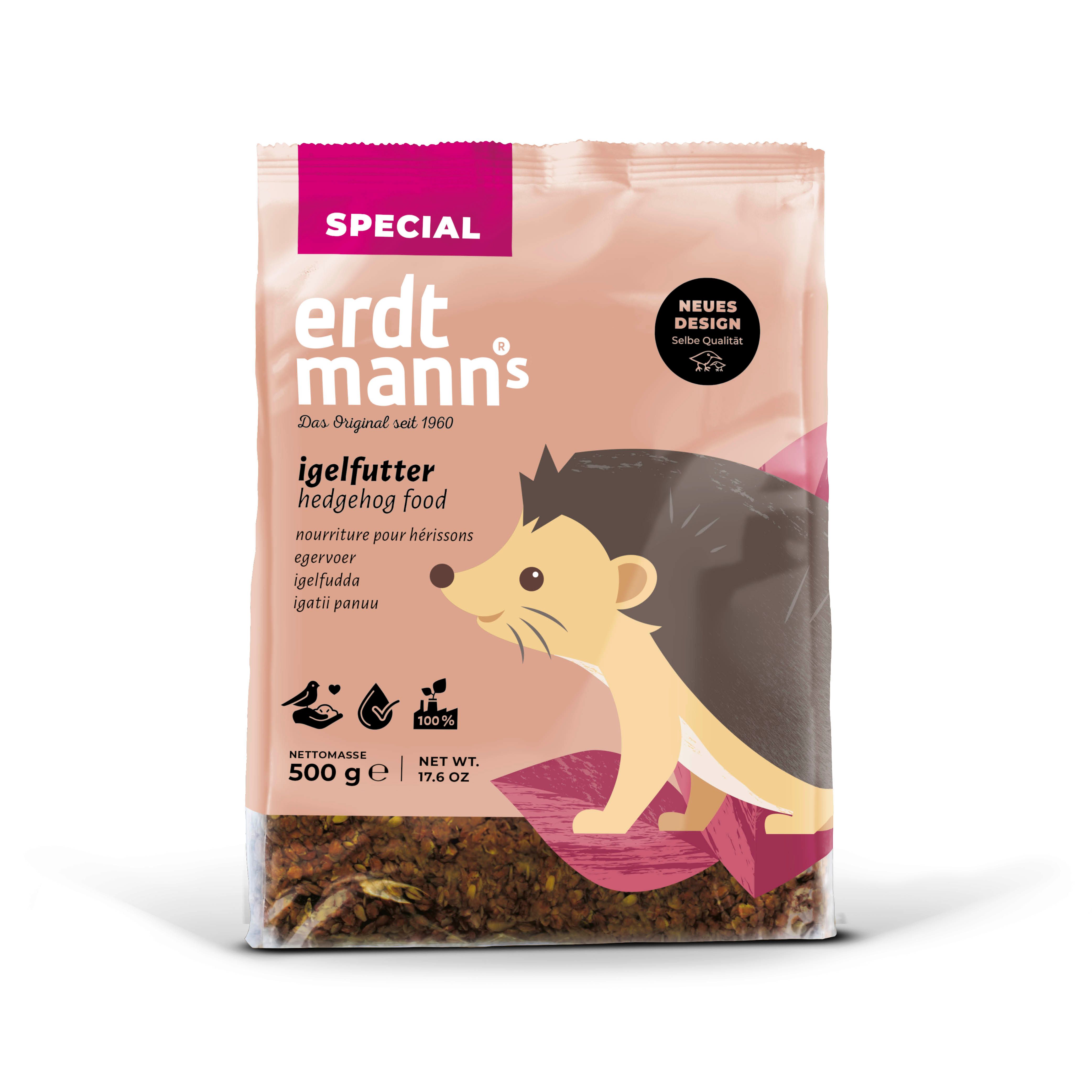 Erdtmanns Igelfutter 0,5 kg