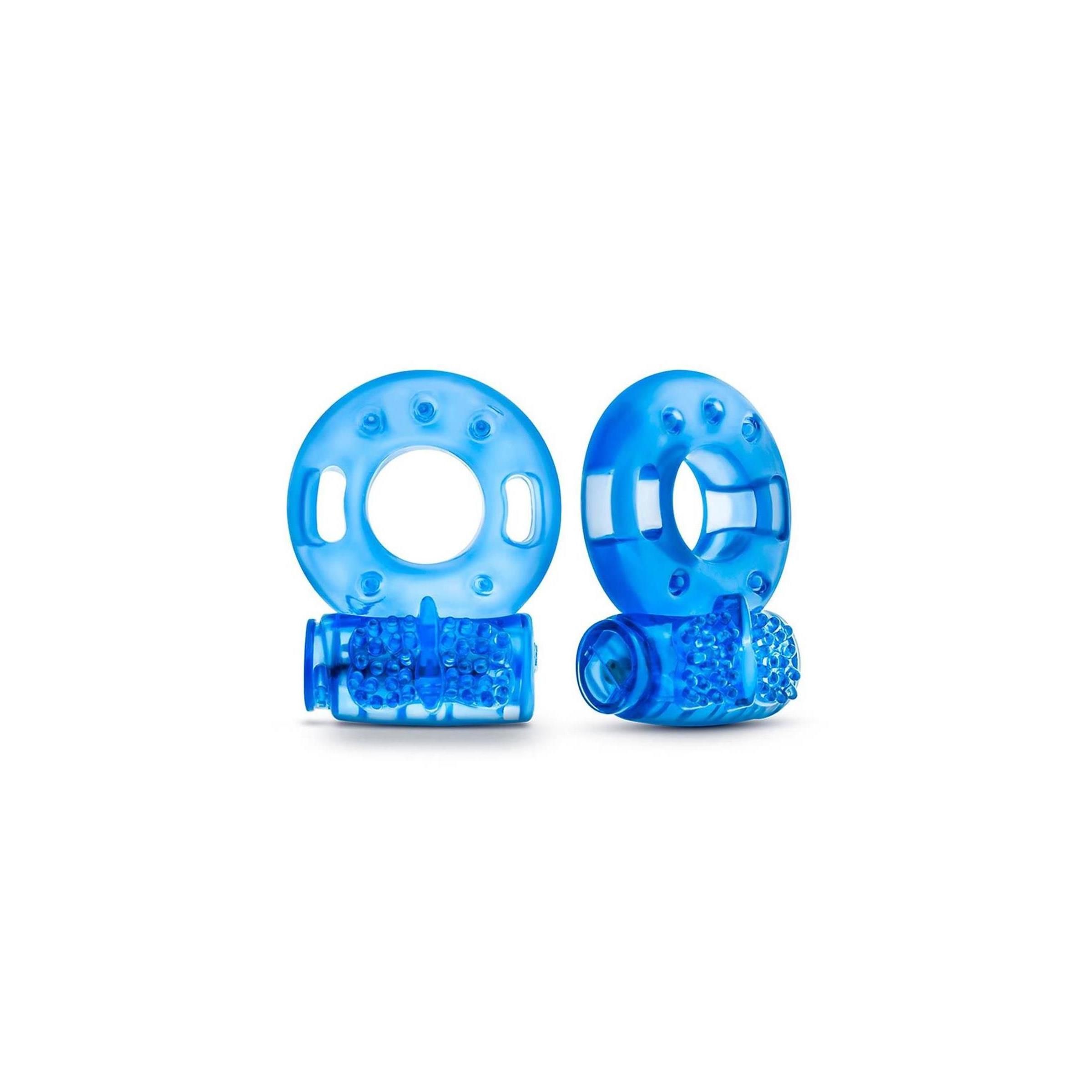 Blush - STAY HARD VIBRATING COCK RINGS 2PACK