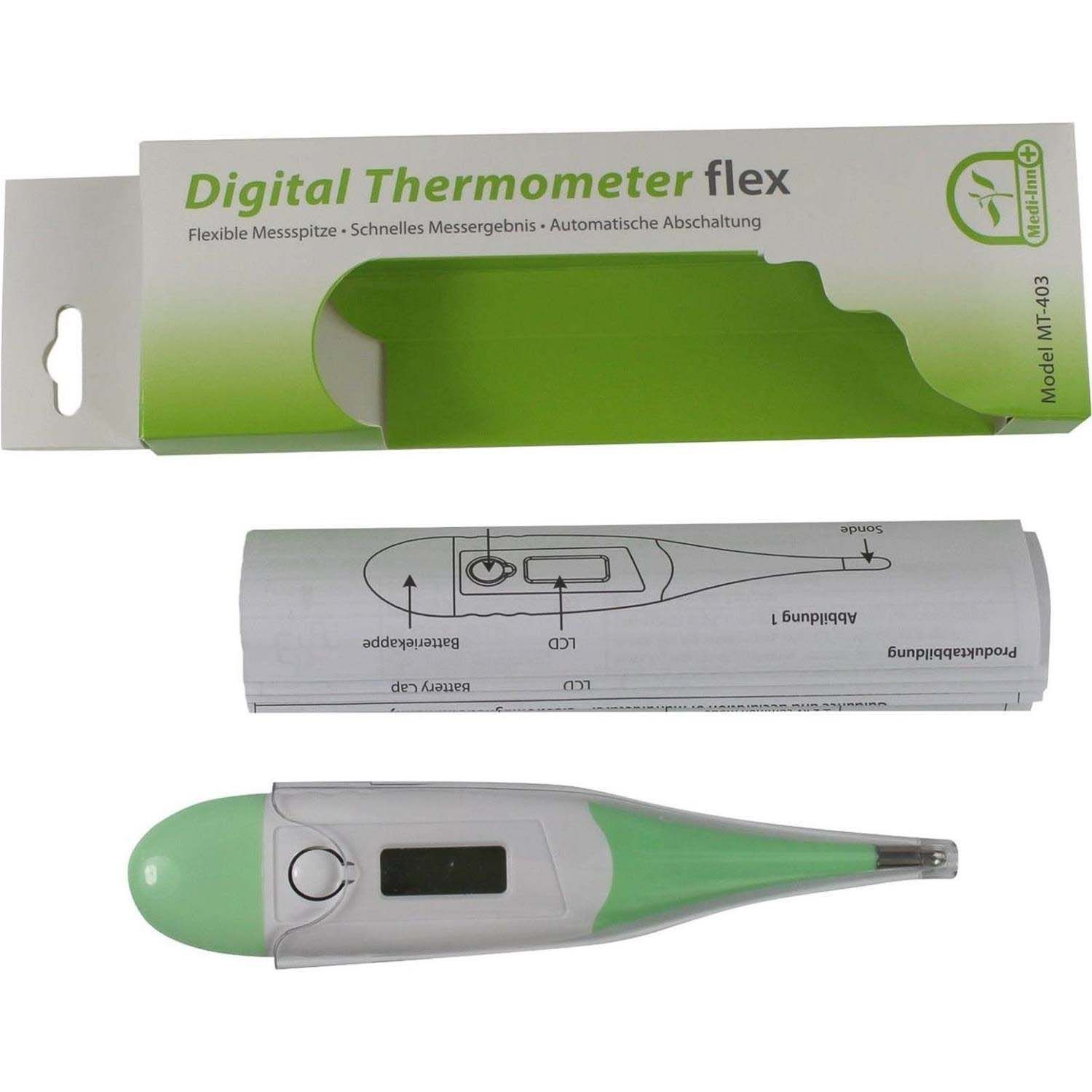 Medi-Inn Fieberthermometer MT-403 digital mit flexibler Spitze