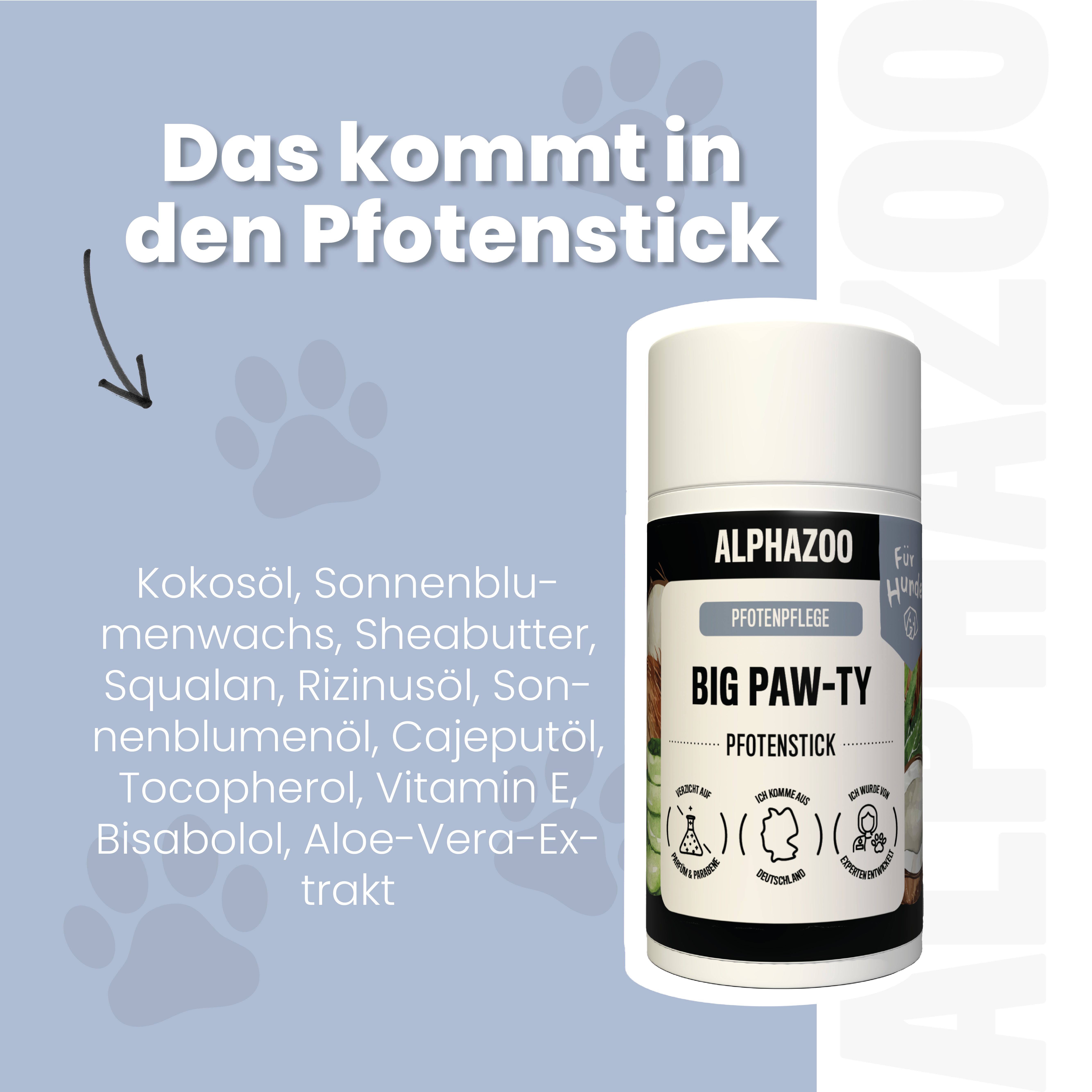 alphazoo Big Paw-ty Pfotenpflege für Hunde