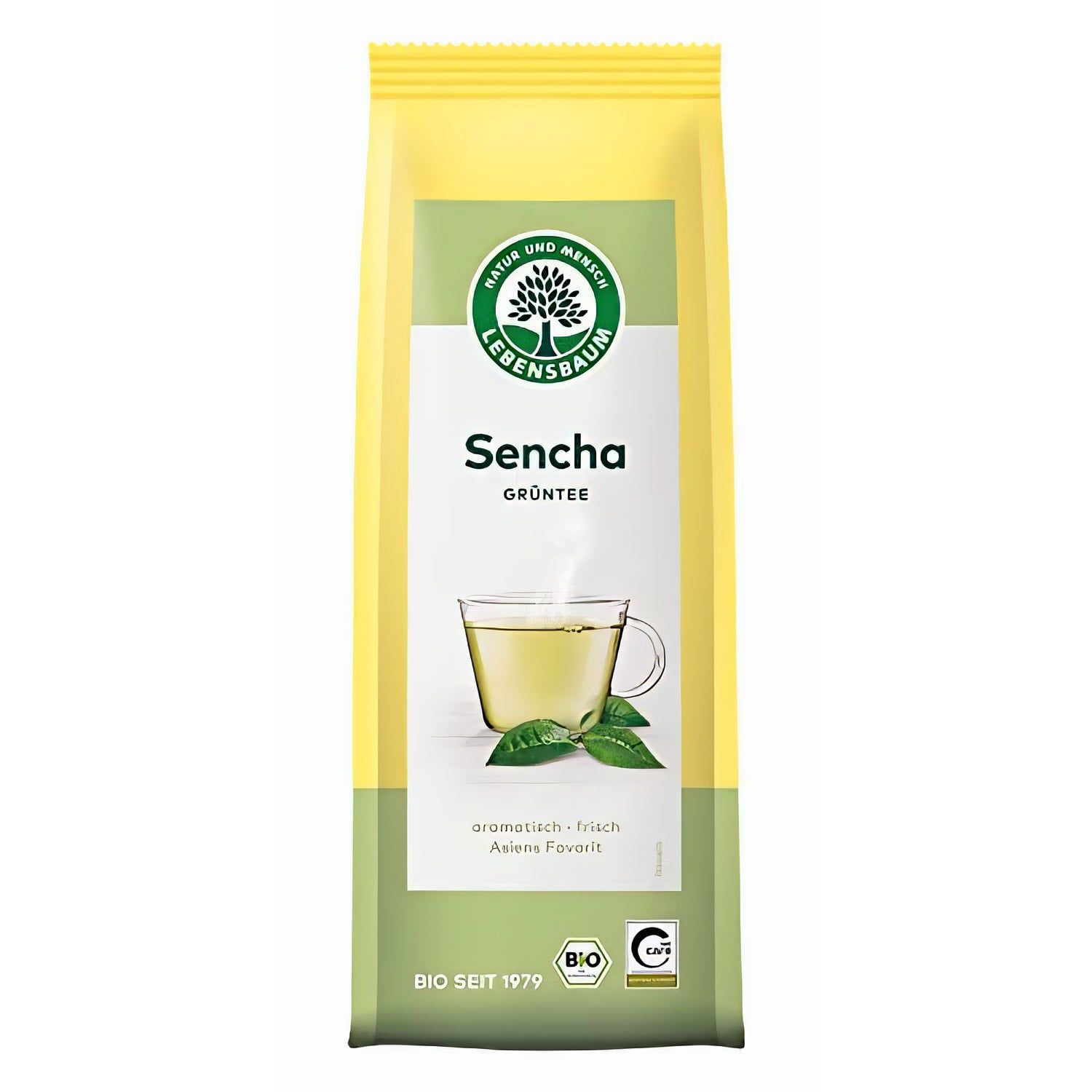 Lebensbaum Bio Sencha, Grüntee, lose, 75 g