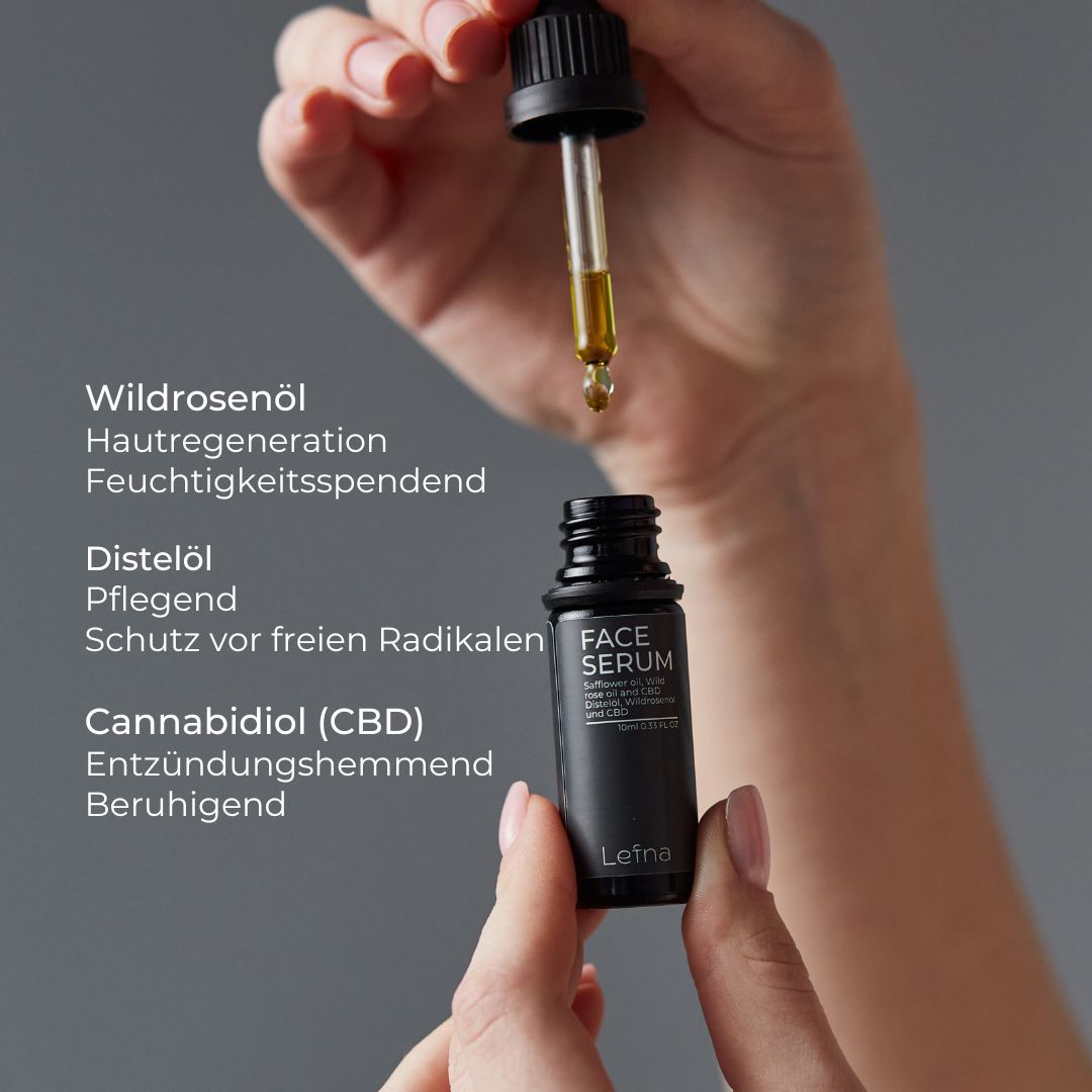 CBD Face Serum Lefna 10 ml Shop Apotheke