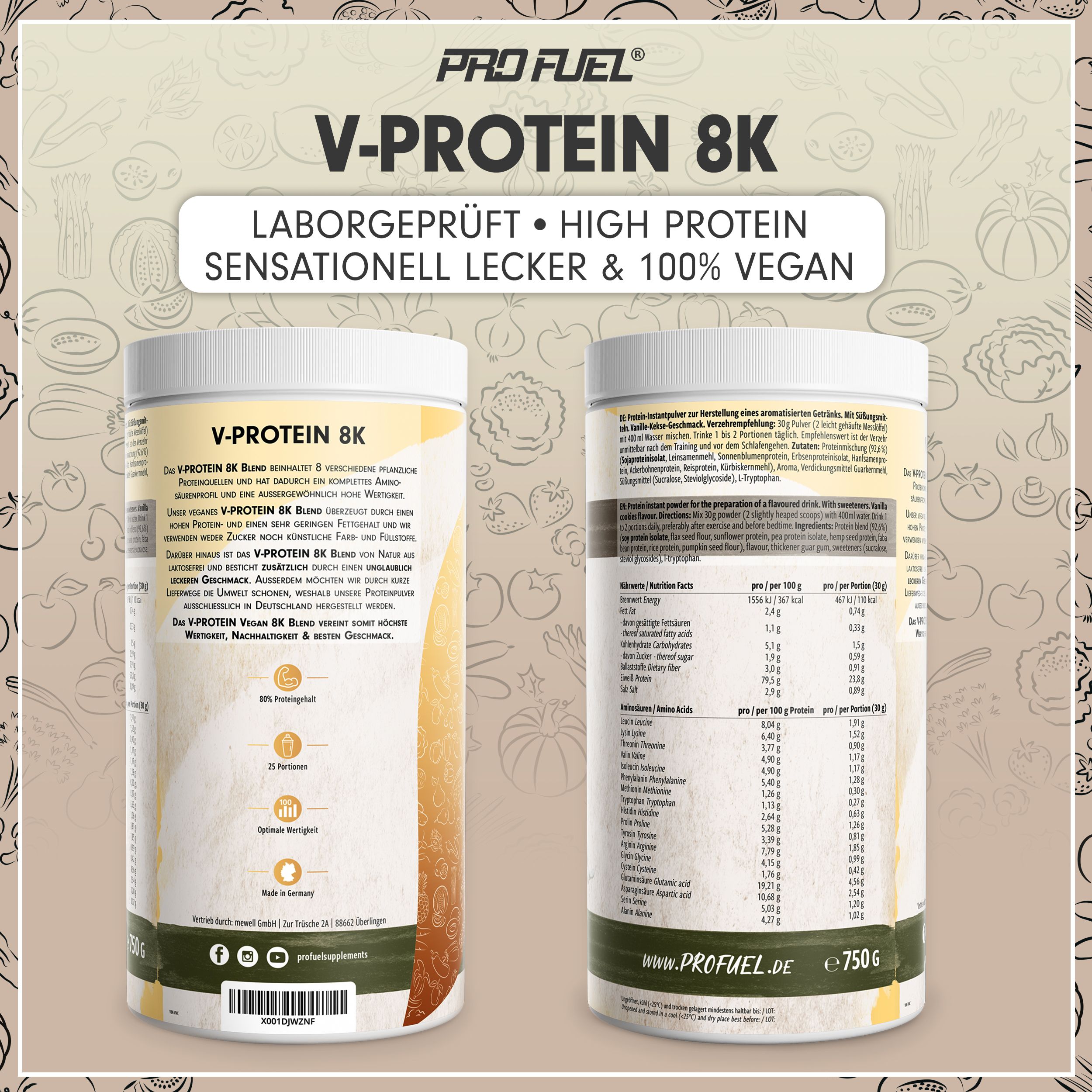 ProFuel - V-PROTEIN 8K