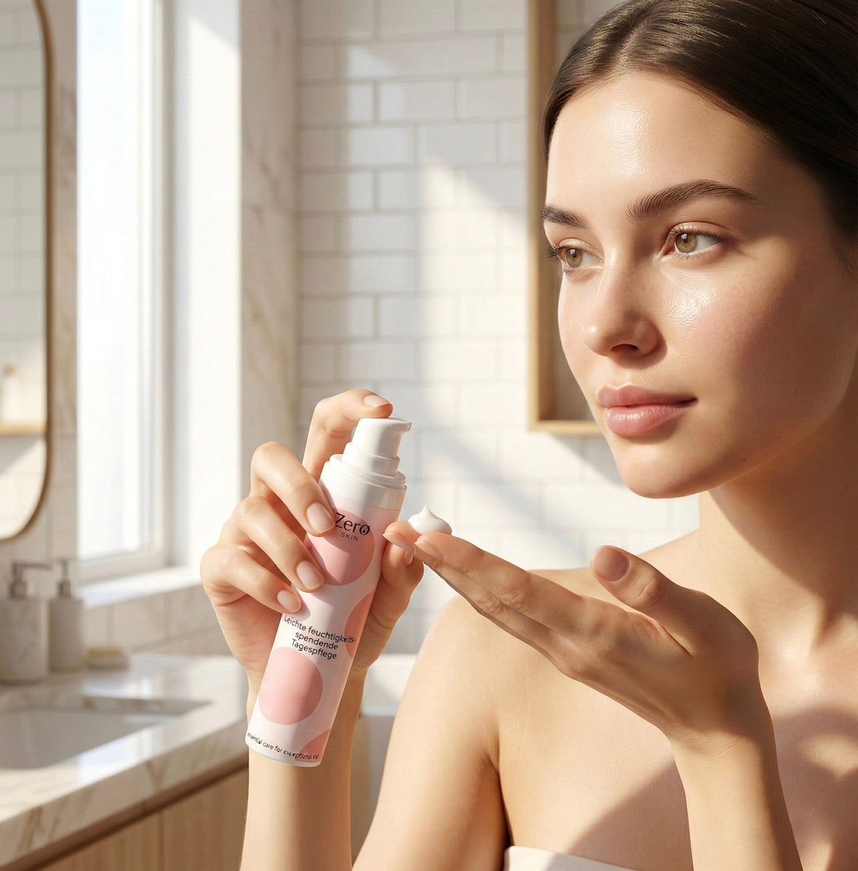 Zero Skin Leichte feuchtigkeitsspendene Tagespflege, hydratisierend und mattierend für Mischhaut