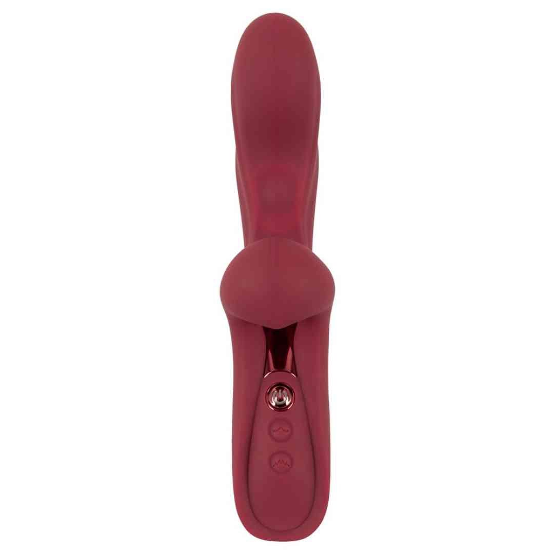 Rabbitvibrator mit Klopf-Funktion | JAVIDA