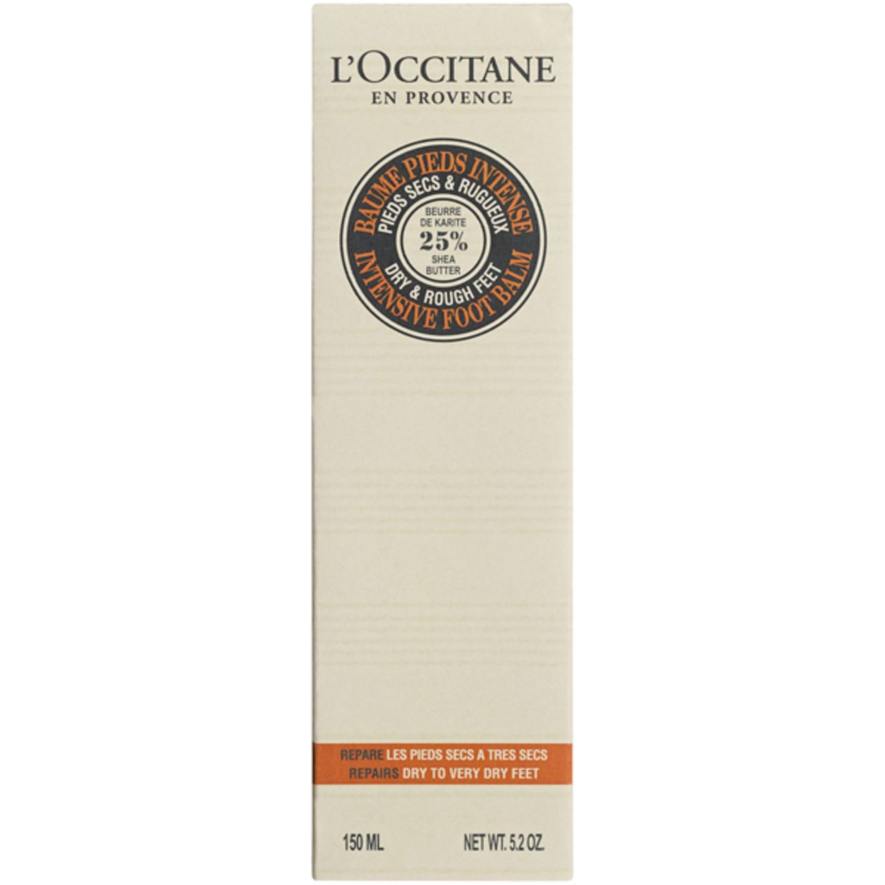 L'OCCITANE Intensive Fußcreme mit Sheabutter 150 ml