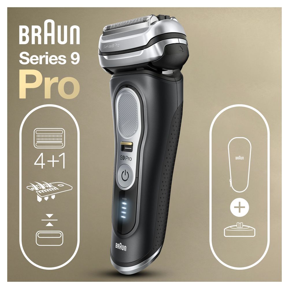 Braun - Elektrischer Rasierer 'Series 9 9410s wet&dry' in Schwarz 1 St Sonstige