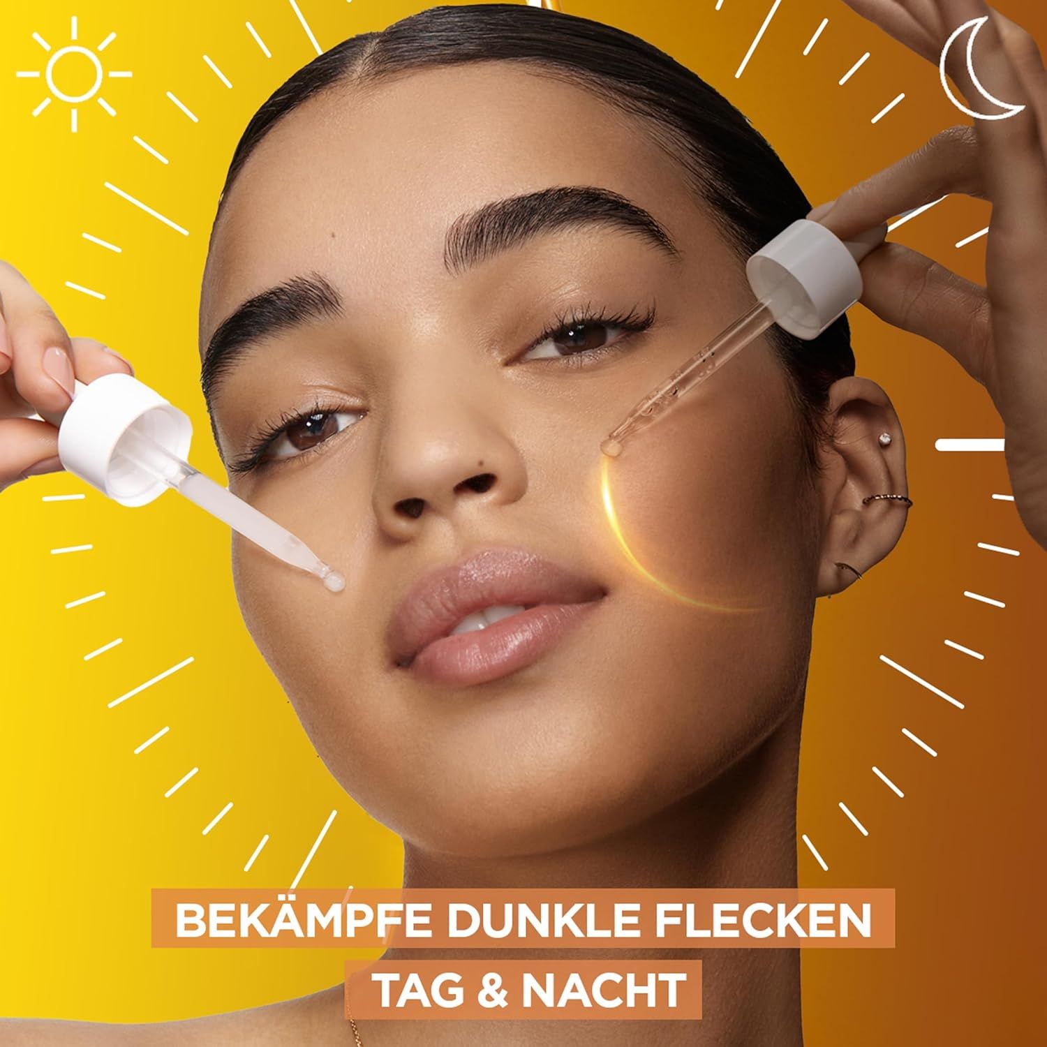 Garnier Vitamin C Glow Booster Serum Duo Tag & Nacht