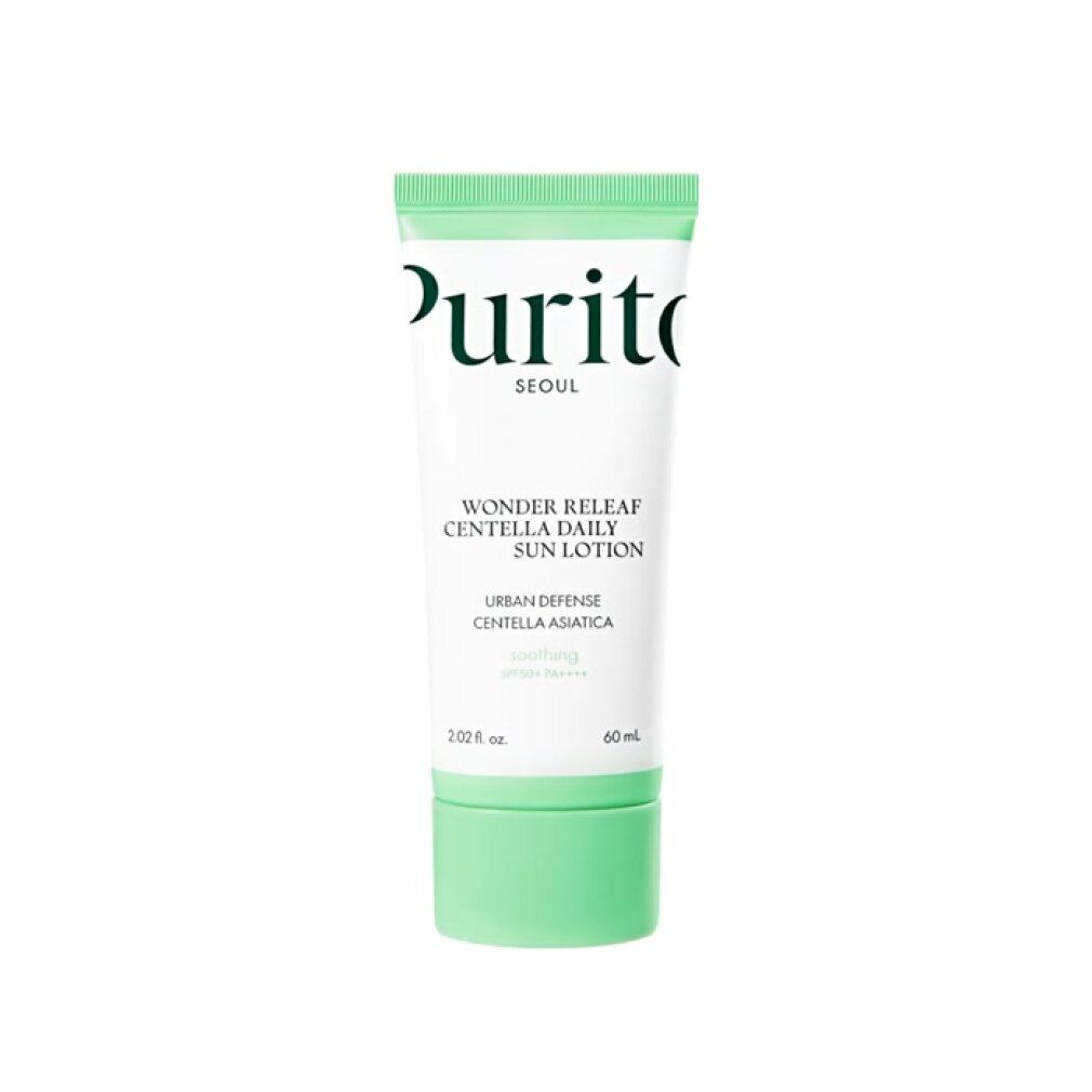 PURITO Wonder Releaf Centella Daily Sun Lotion SPF 50+ PA++++ Tube, 60ml.